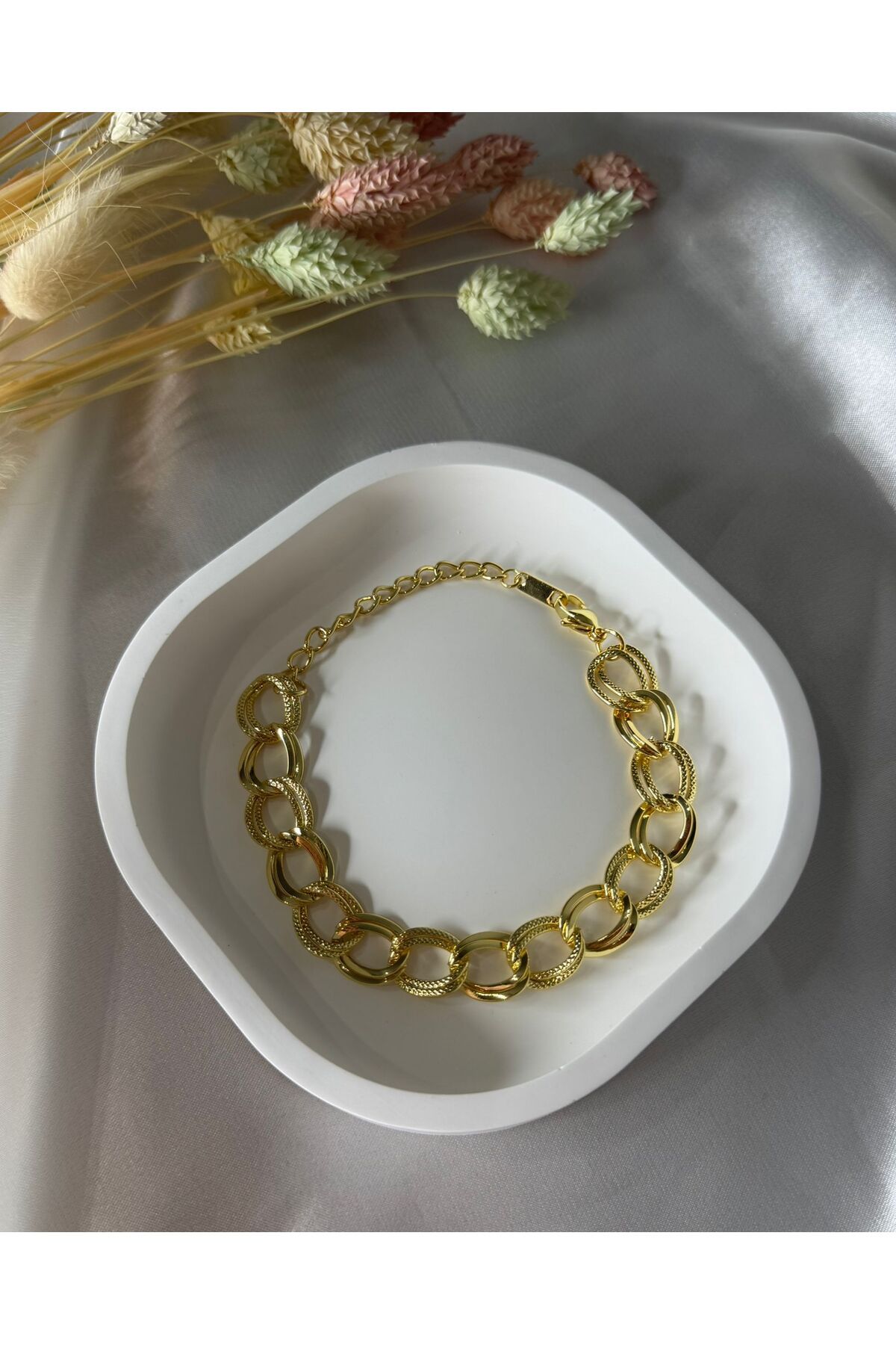 Li'Jewelry ÇELİK İÇ İÇE GEÇMELİ BİLEK