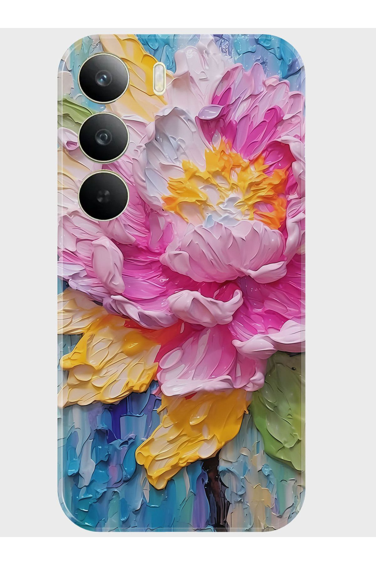 Activist Realme C75 Kılıf Baskılı Silikon Kapak - sanat