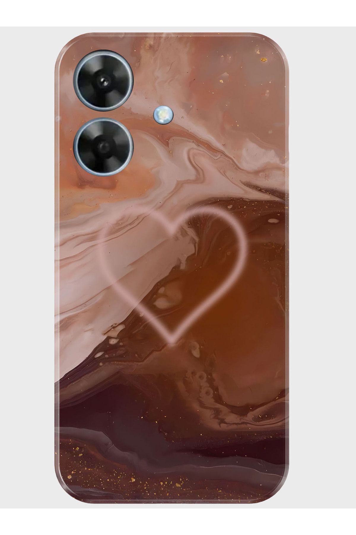 Activist Realme Note 60 Kılıf Baskılı Silikon Kapak - kahvekalp
