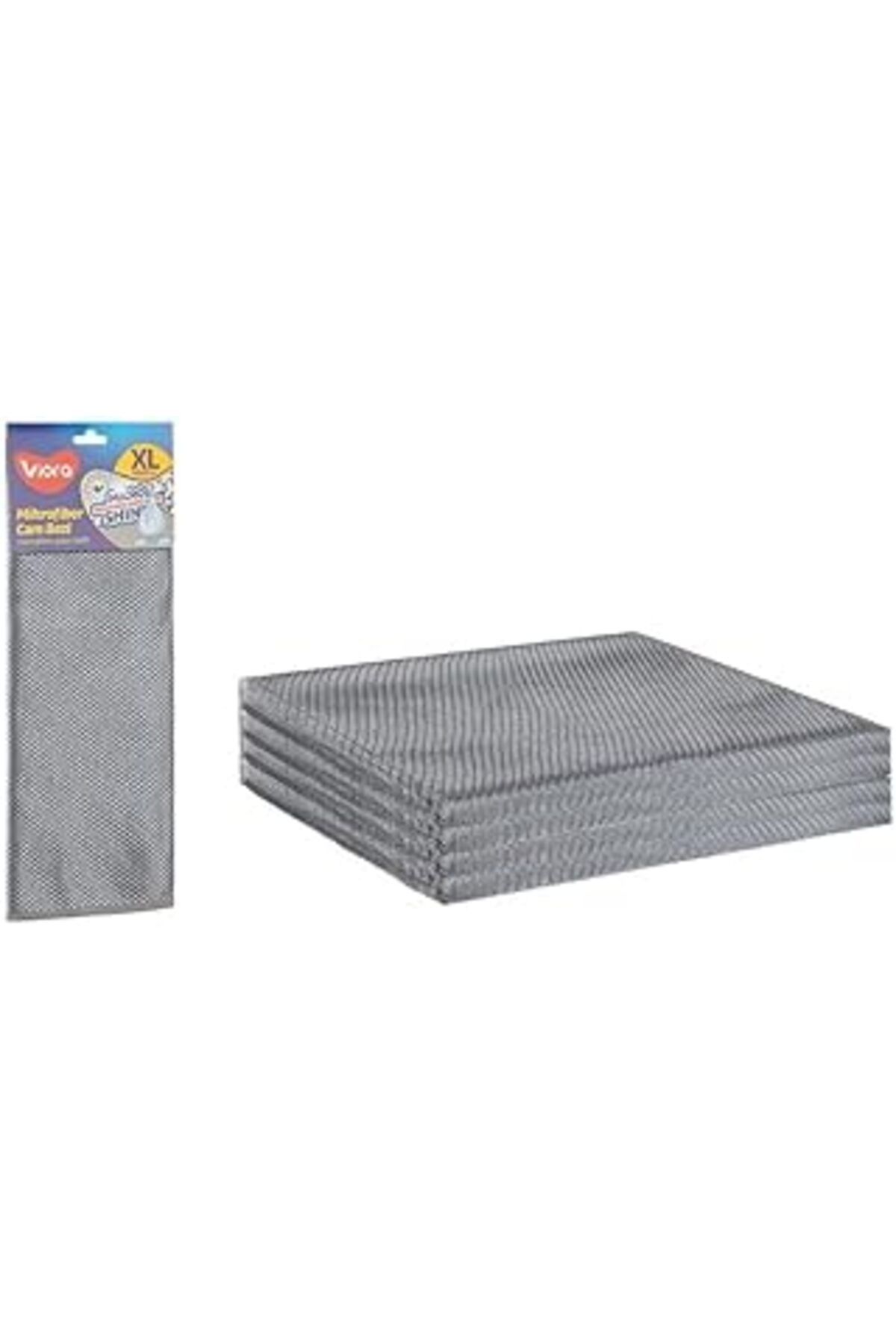 Mu Art Ahşap Viora 1 Adet Micro Shine Mikrofiber Cam Bezi | 35X40Cm İz Bırakmayan Parlak Temizlik Bezi (Vrp-323)