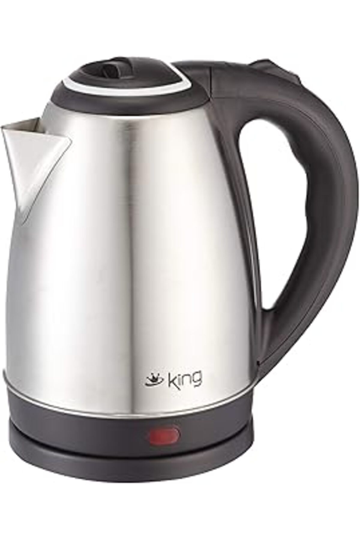 Mu Art Ahşap King K 569Y Su Isıtıcı, Çelik, 1500W, 1.7 L Kapasite, Otomatik Kapanma, İnox
