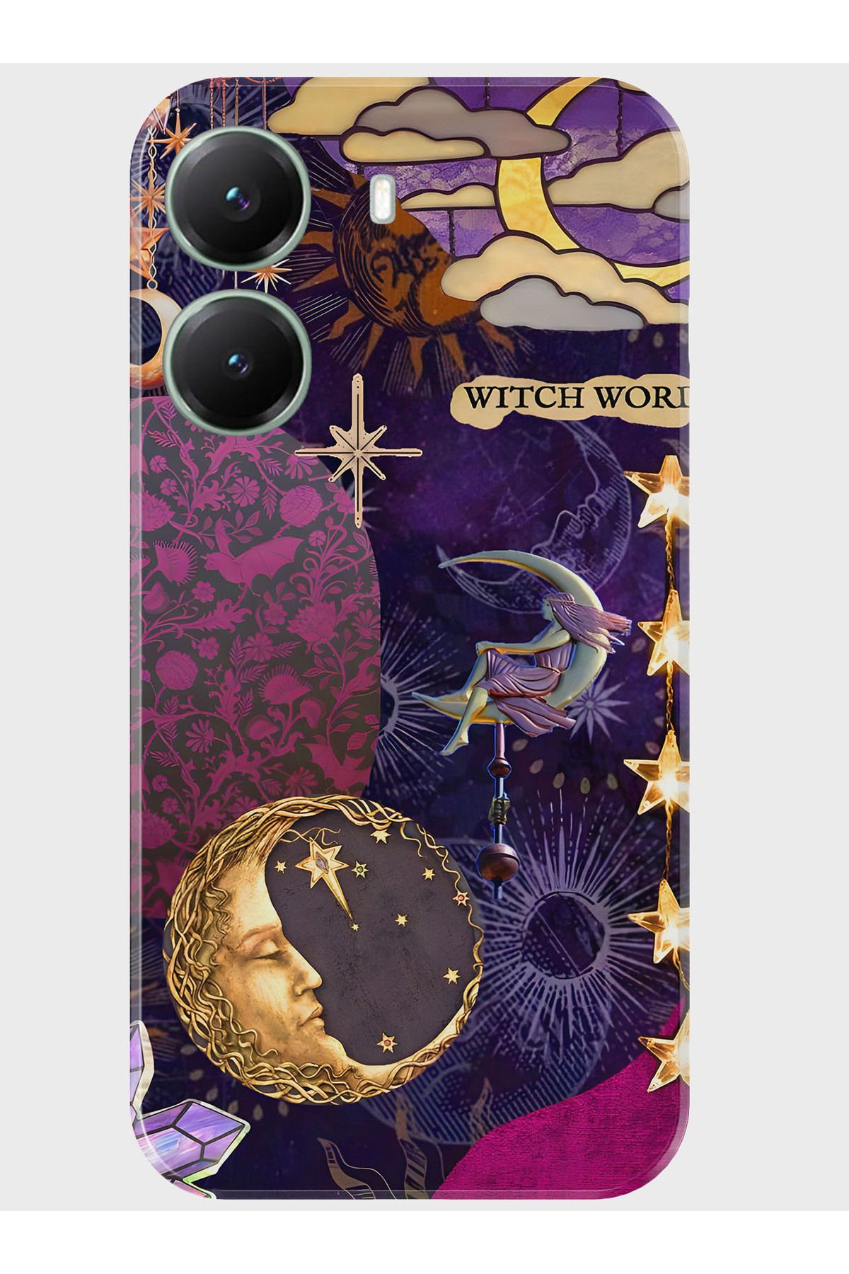 Activist Xiaomi Poco X7 Pro Kılıf Baskılı Silikon Kapak - witch