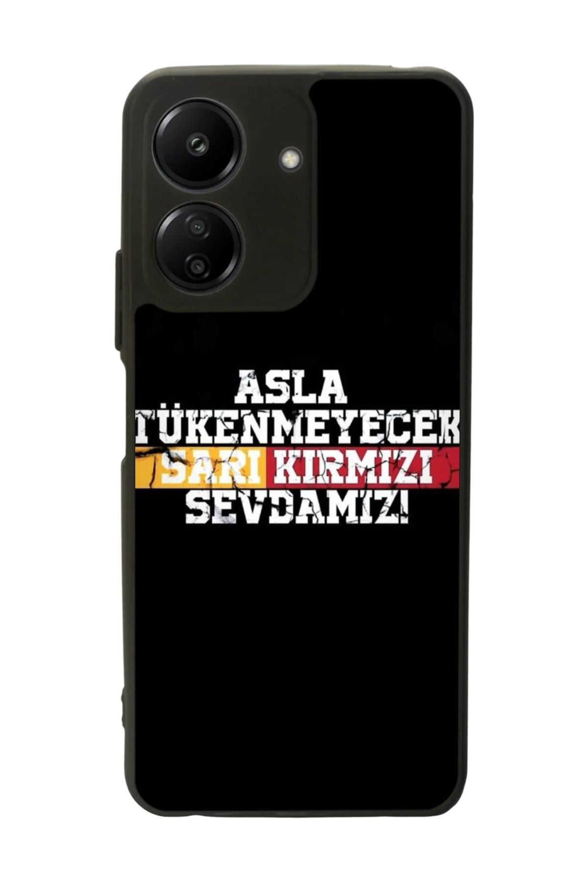 BGAKSESUAR Xiaomi Redmi 13C Uyumlu Mat Siyah Kılıf – Yumuşak Silikon, Koruyucu, Şok Emici Kapak