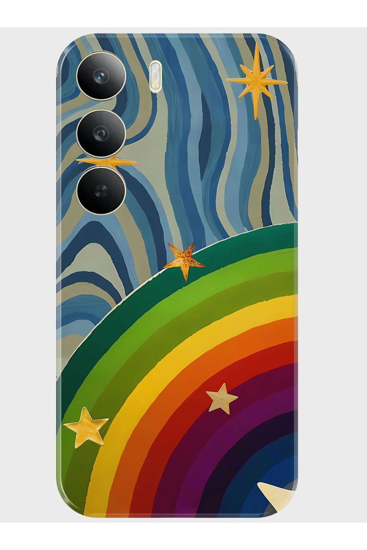 Activist Realme C75 Kılıf Baskılı Silikon Kapak - painted