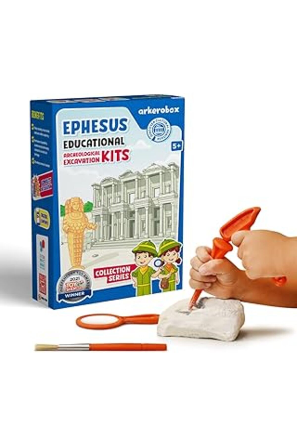 Mu Art Ahşap Arkerobox Ephesus/Efes Kazı Seti | Koleksiyon Serisi