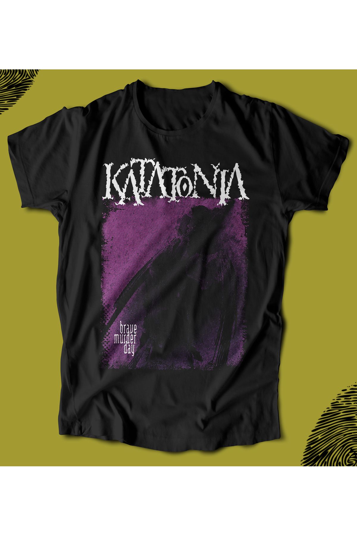 BUTSHIRT BU Tişört ' Katatonia - Brave Murder Day' Regular-Fit' Unisex Tişört
