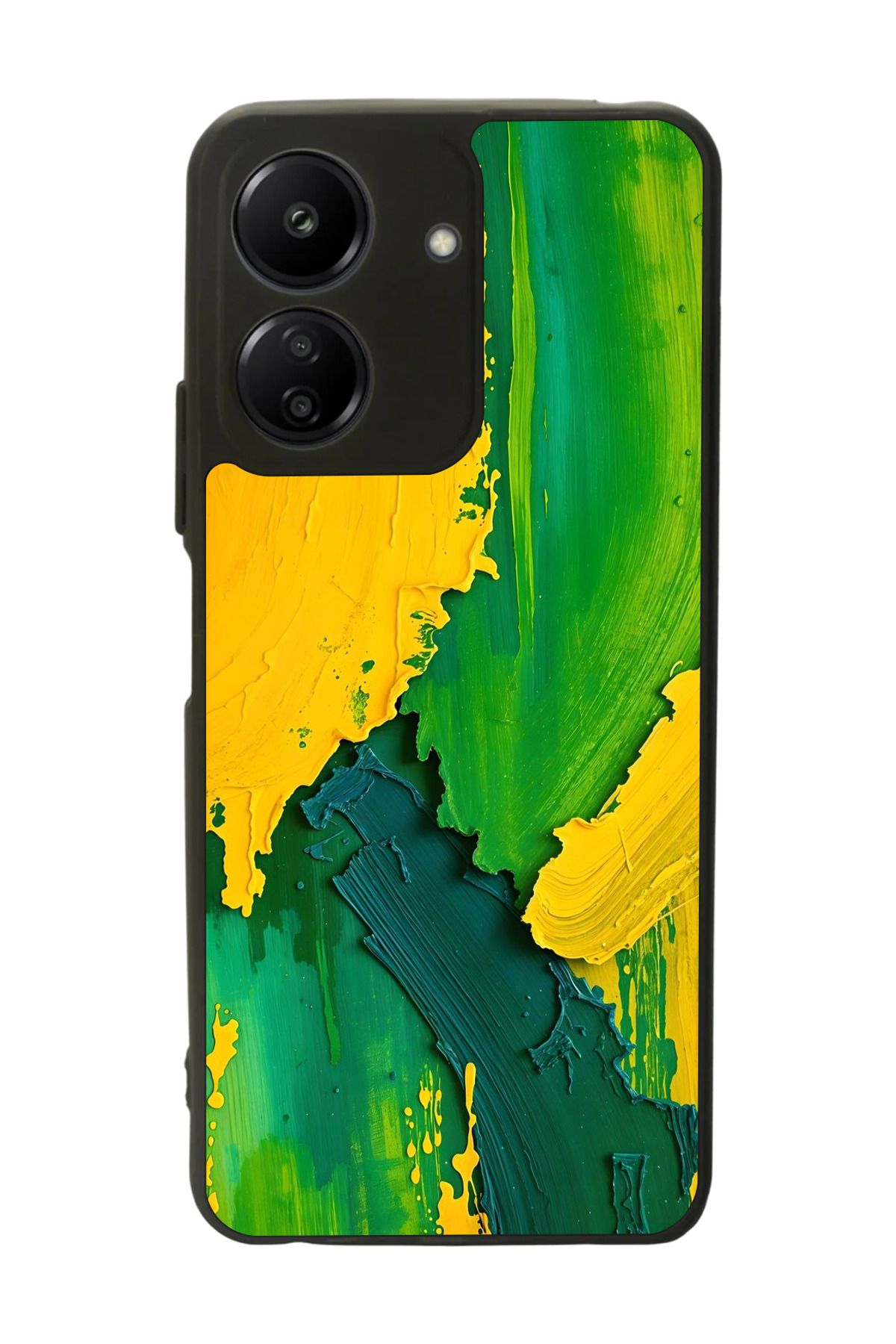 BGAKSESUAR Xiaomi Redmi 13C Uyumlu Mat Siyah Kılıf – Yumuşak Silikon, Koruyucu, Şok Emici Kapak