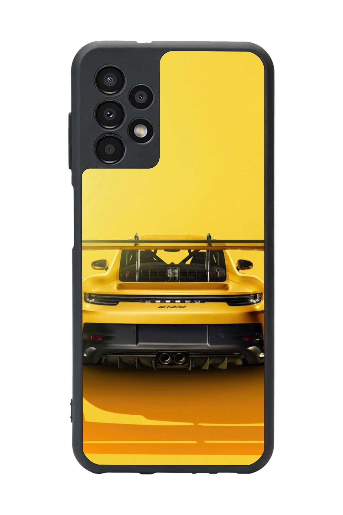 BGAKSESUAR Samsung Galaxy A72 Uyumlu Mat Siyah Kılıf – Yumuşak Silikon, Koruyucu, Şok Emici Kapak