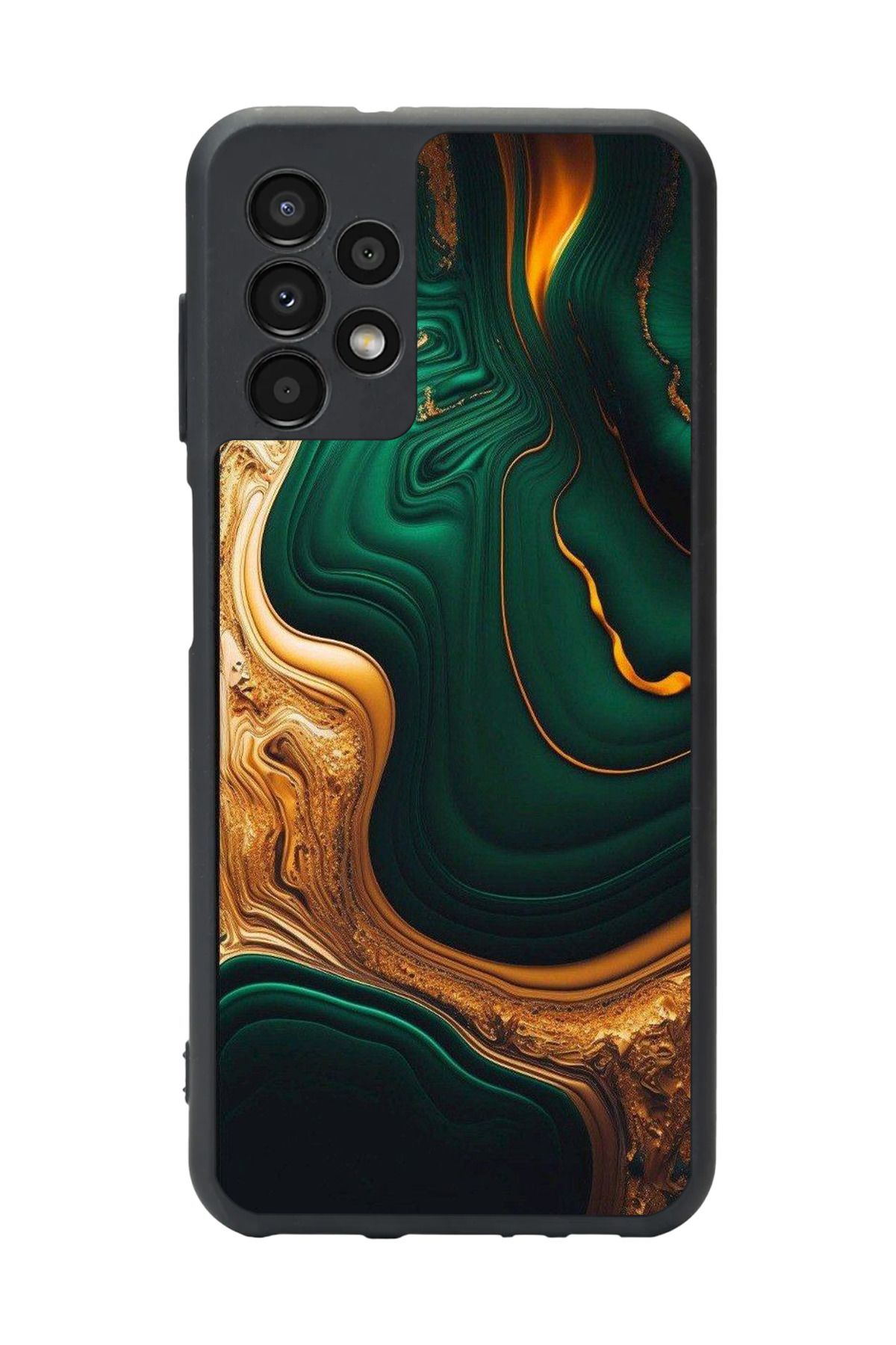 BGAKSESUAR Samsung Galaxy A72 Uyumlu Mat Siyah Kılıf – Yumuşak Silikon, Koruyucu, Şok Emici Kapak