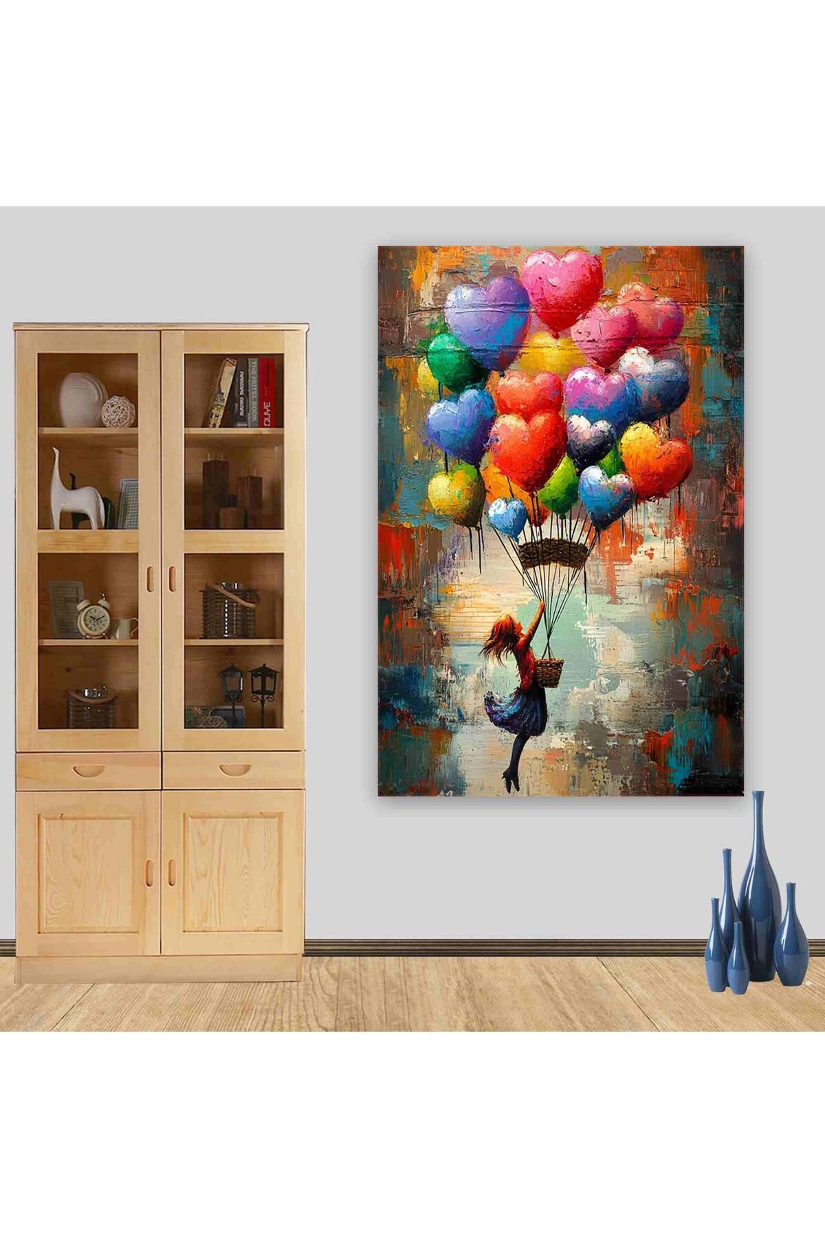 Ritmo Canvas Balon Satan Çocuk Kanvas Tablo