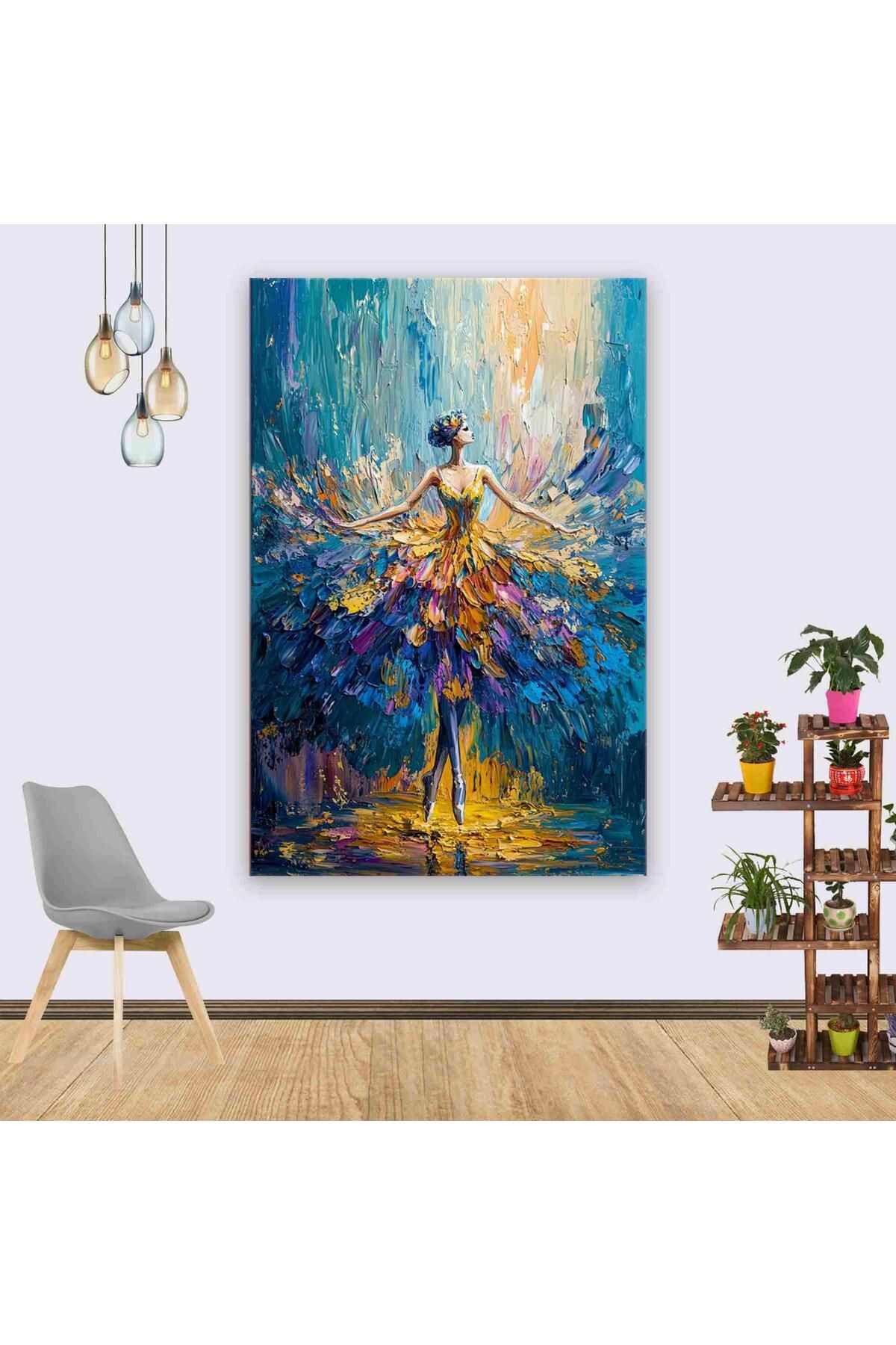 Ritmo Canvas Balerin Kanvas Tablo