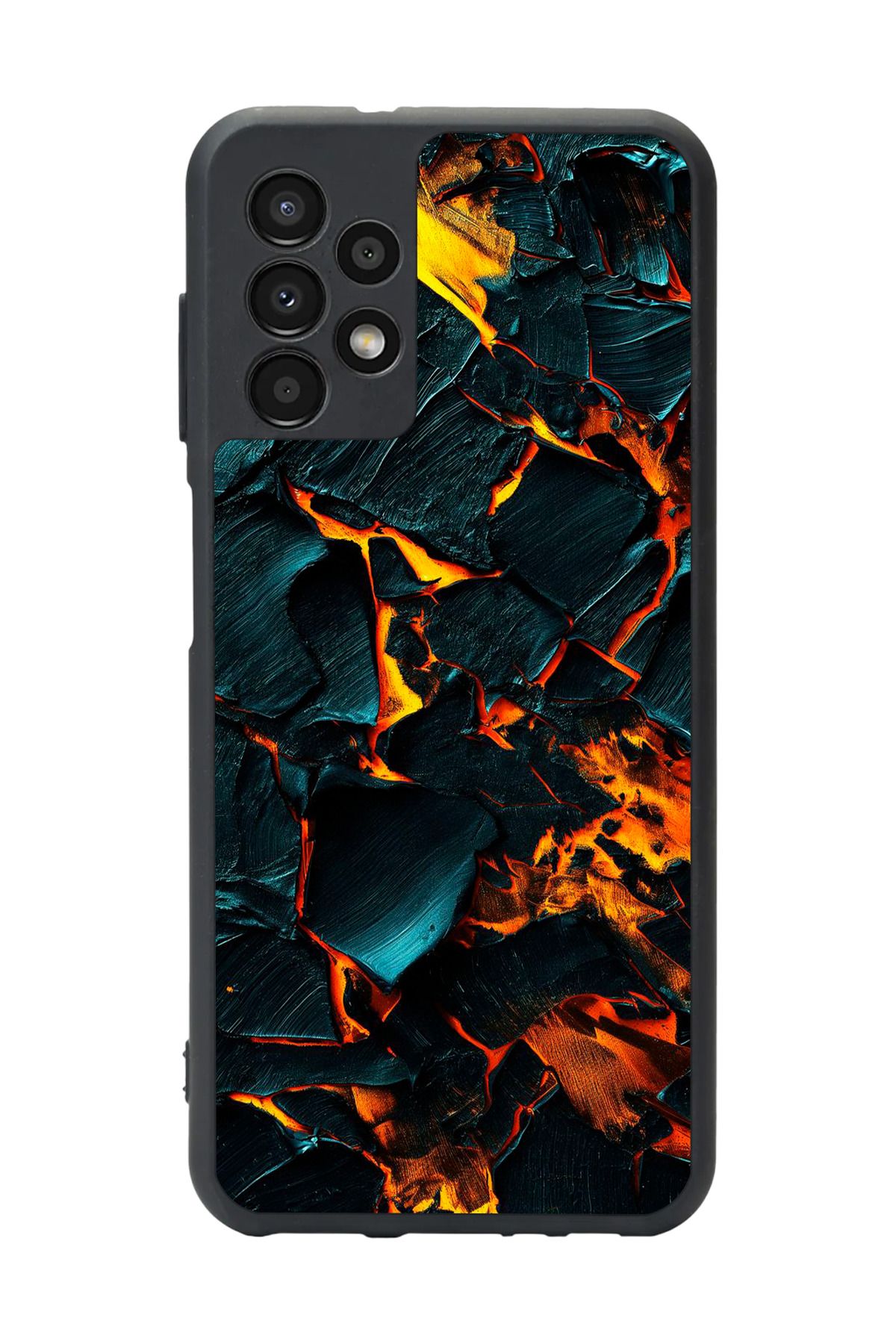 BGAKSESUAR Samsung Galaxy A72 Uyumlu Mat Siyah Kılıf – Yumuşak Silikon, Koruyucu, Şok Emici Kapak