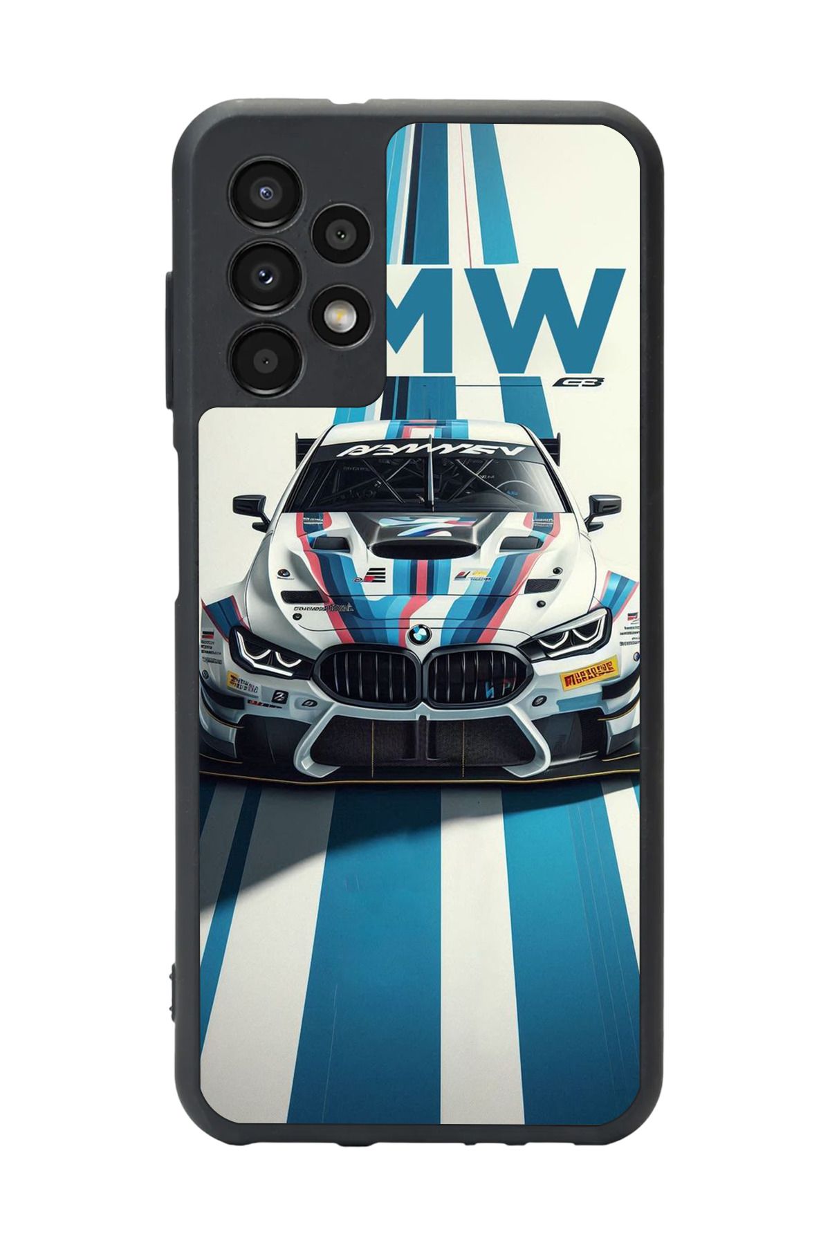BGAKSESUAR Samsung Galaxy A72 Uyumlu Mat Siyah Kılıf – Yumuşak Silikon, Koruyucu, Şok Emici Kapak