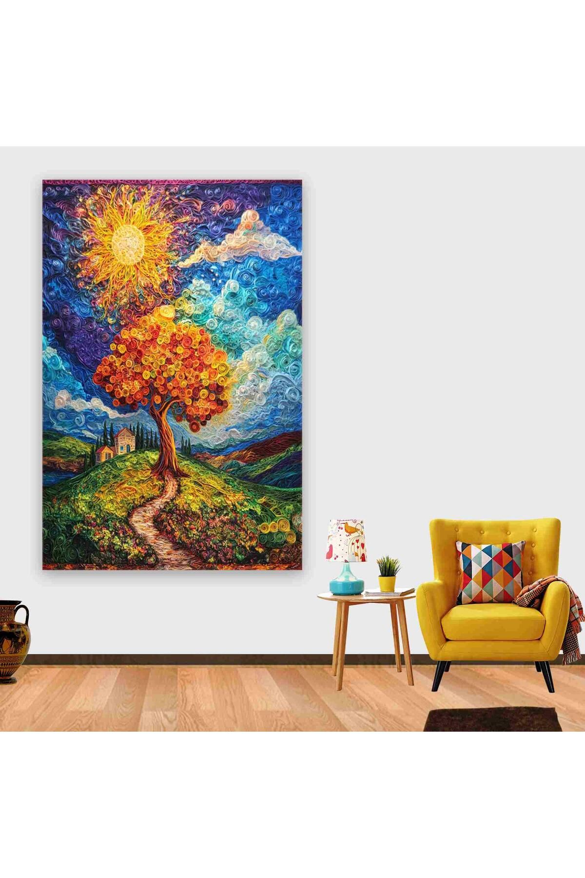 Ritmo Canvas Patika Yol Kanvas Tablo