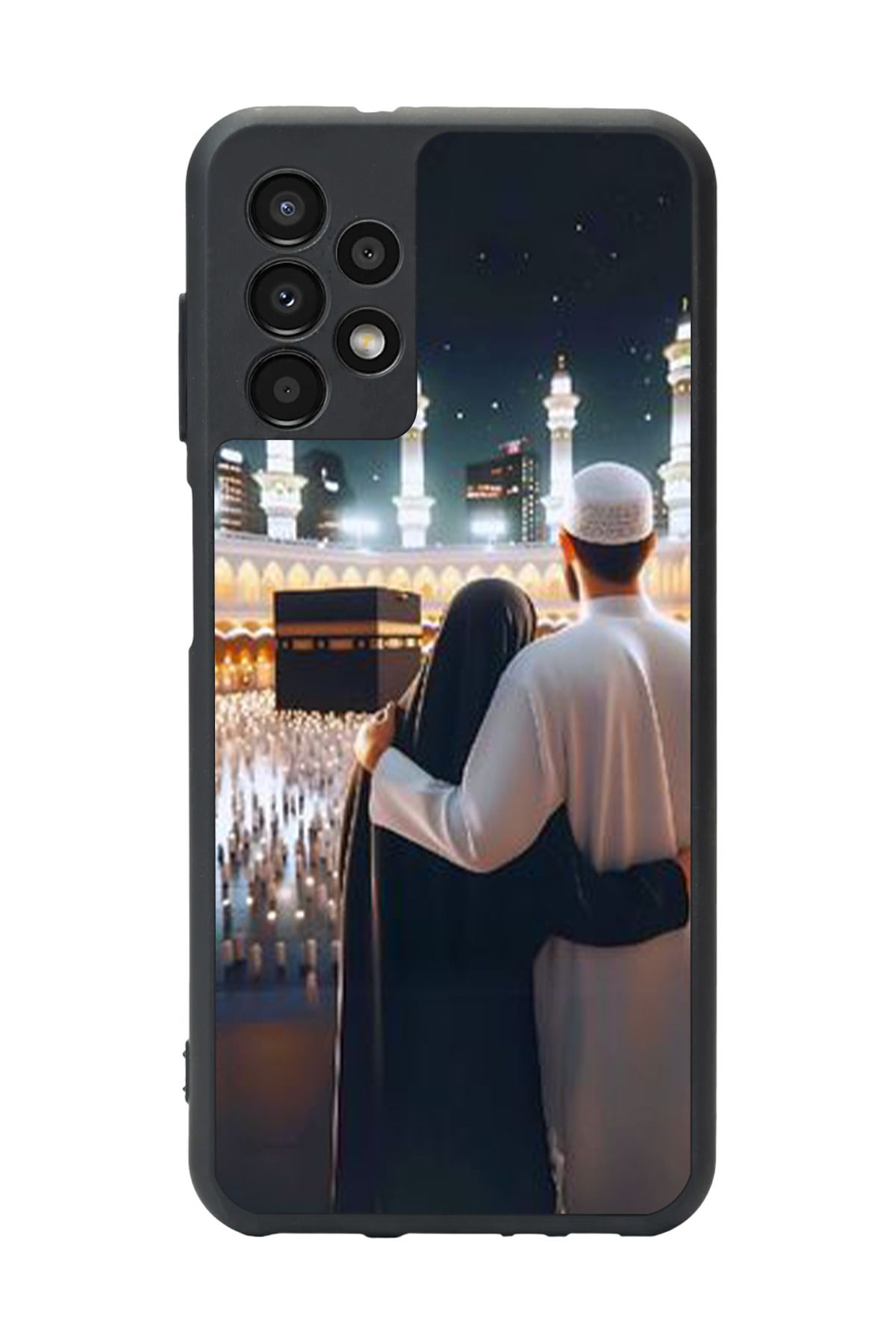 BGAKSESUAR Samsung Galaxy A13 Uyumlu Mat Siyah Kılıf – Yumuşak Silikon, Koruyucu, Şok Emici Kapak