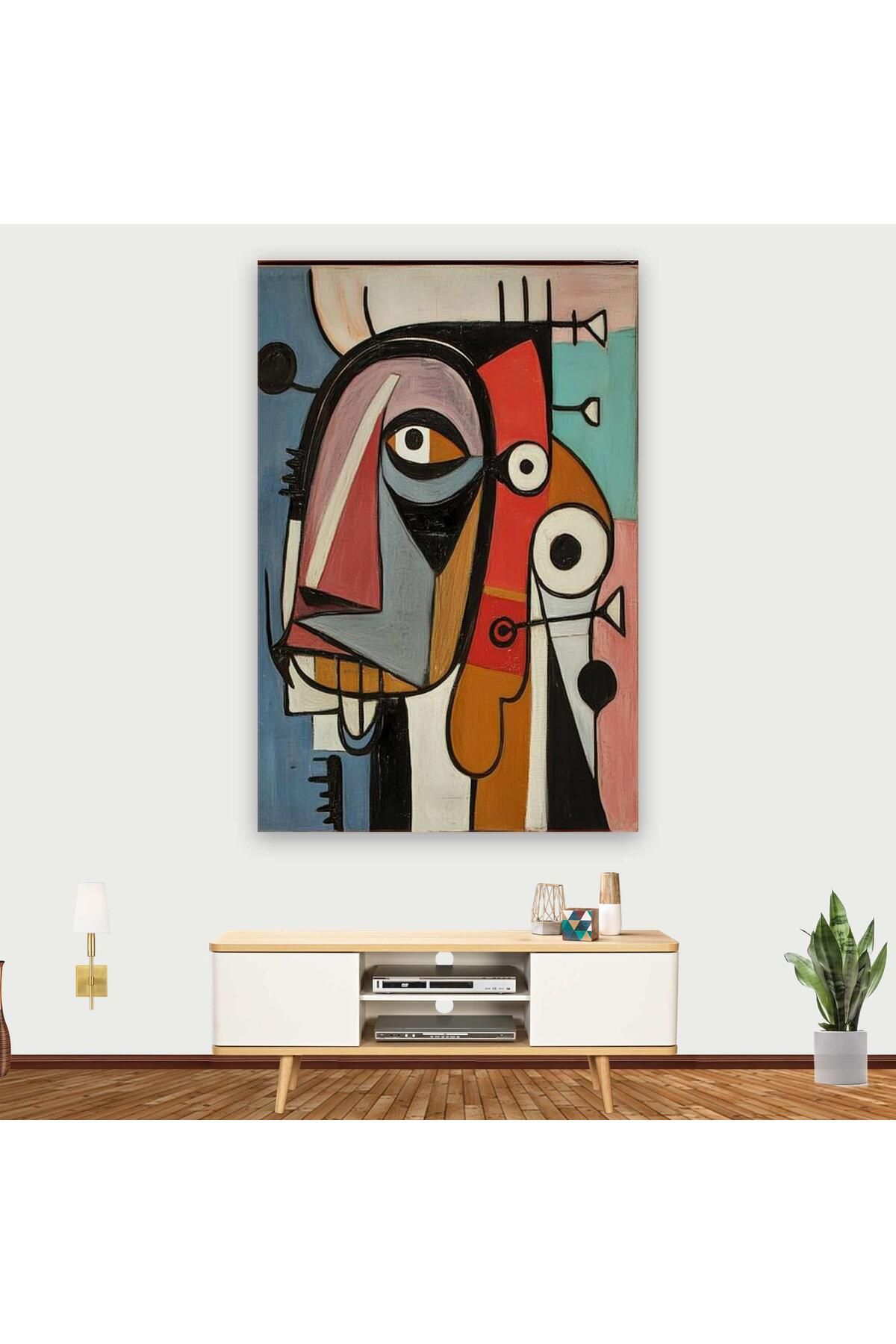 Ritmo Canvas Enstrüman Yüzleri Kanvas Tablo