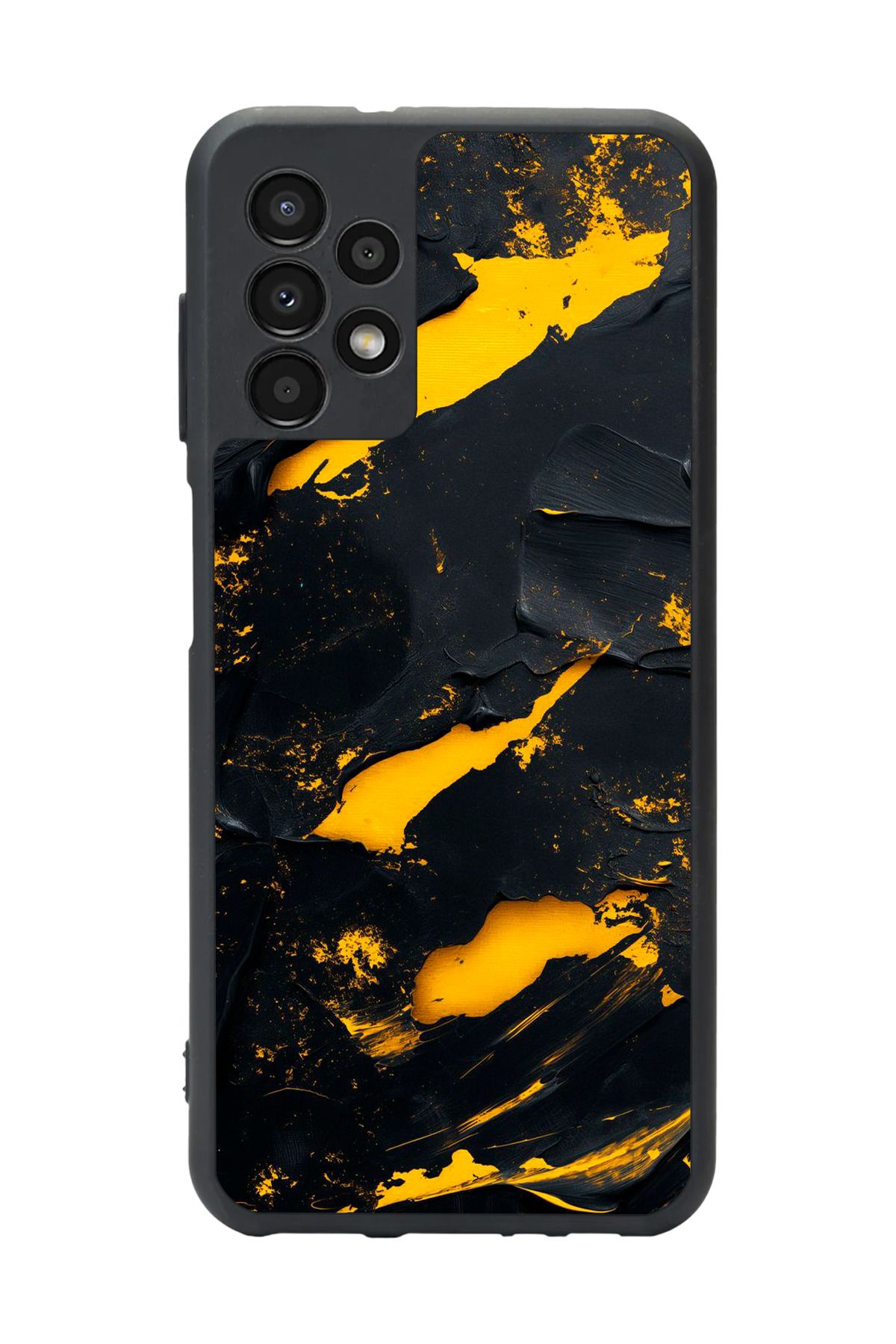 BGAKSESUAR Samsung Galaxy A72 Uyumlu Mat Siyah Kılıf – Yumuşak Silikon, Koruyucu, Şok Emici Kapak
