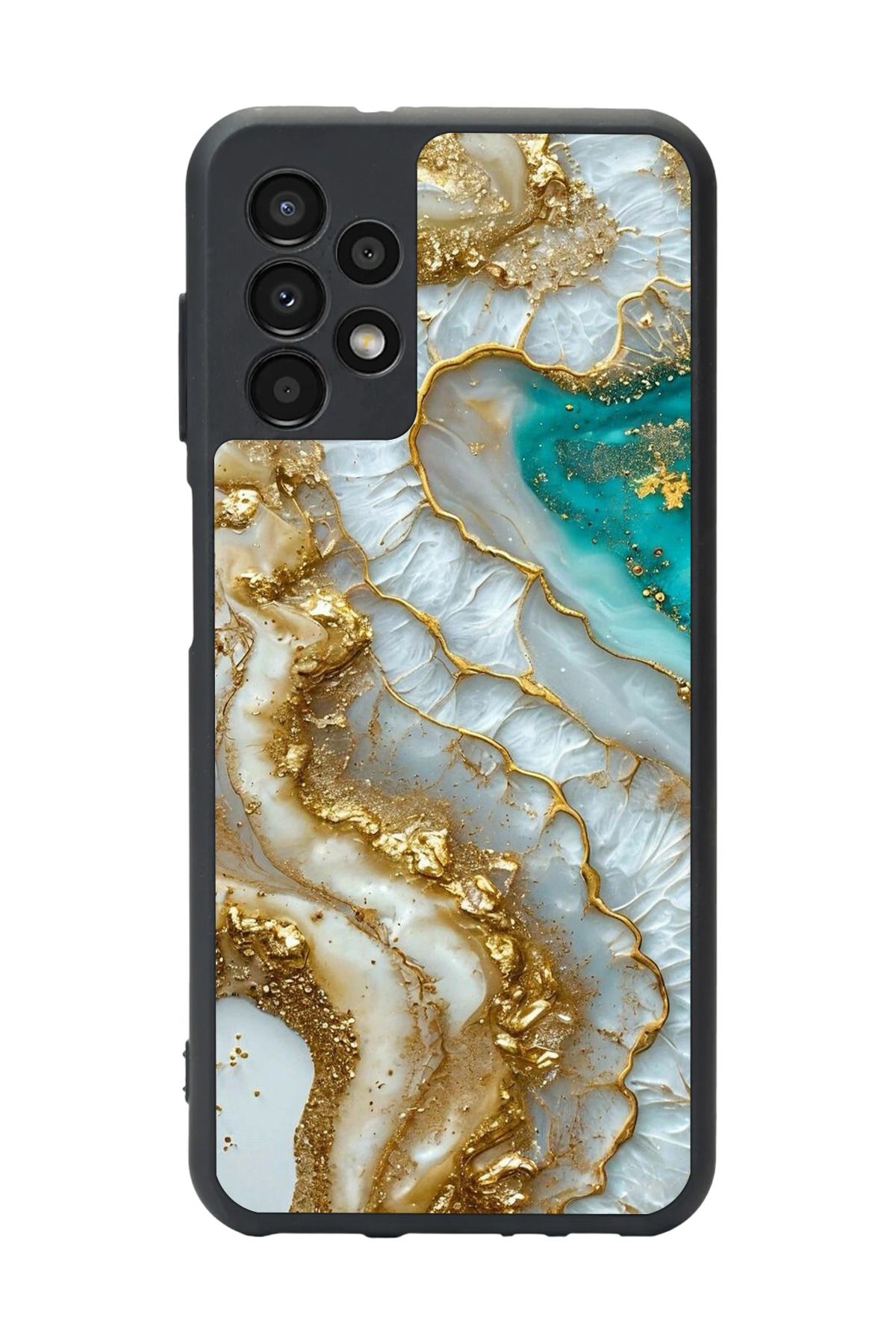 BGAKSESUAR Samsung Galaxy A52 Uyumlu Mat Siyah Kılıf – Yumuşak Silikon, Koruyucu, Şok Emici Kapak
