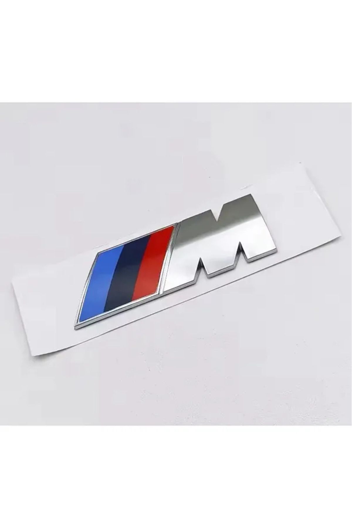 restinal Bmw 3 Serisi E-30 Bmw M Yazısı Sticker Amblem Rozet Bmw Için Bagaj Yanak Tüm Seriye uyum (8CM X 3CM)