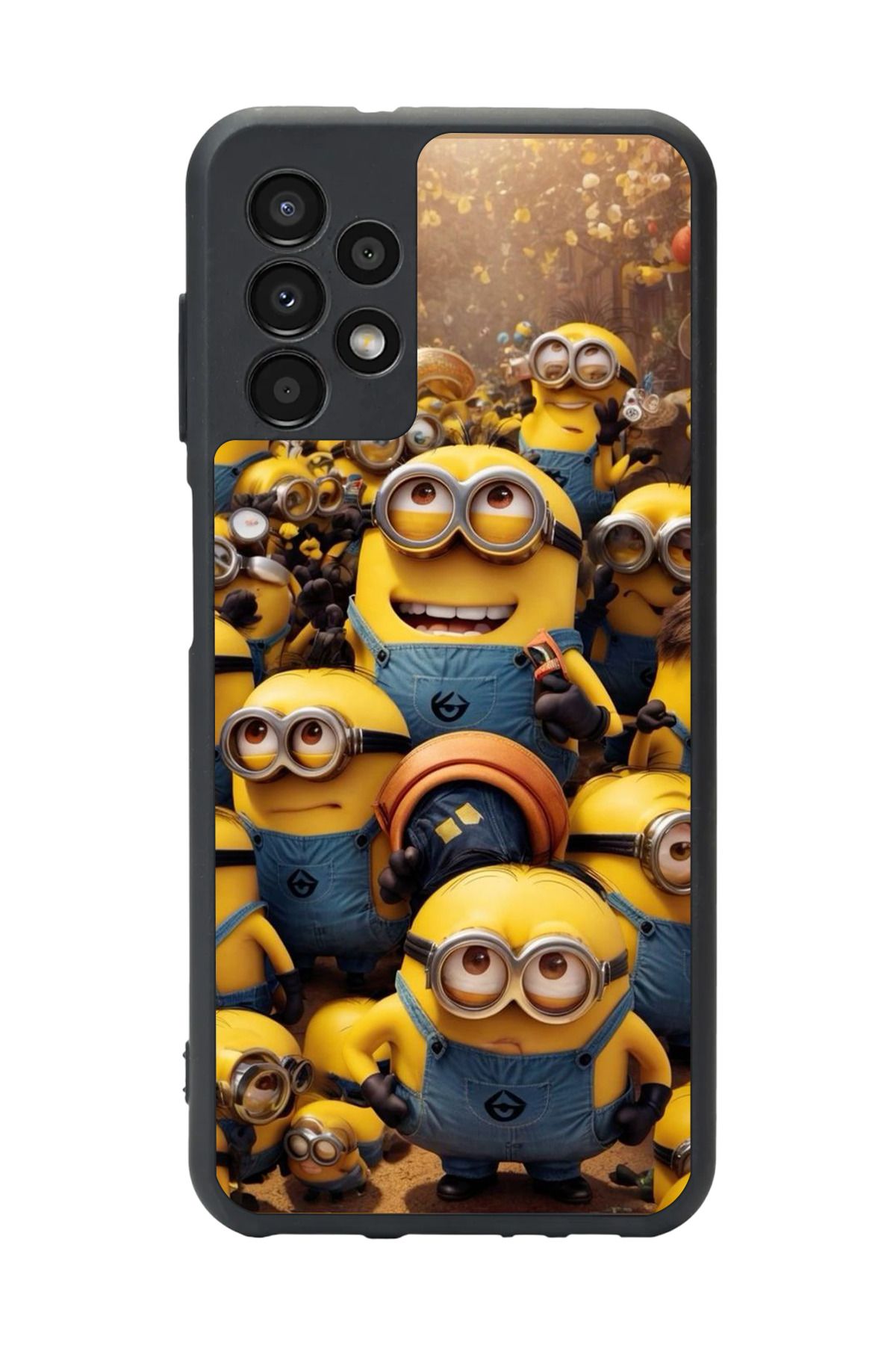BGAKSESUAR Samsung Galaxy A72 Uyumlu Mat Siyah Kılıf – Yumuşak Silikon, Koruyucu, Şok Emici Kapak