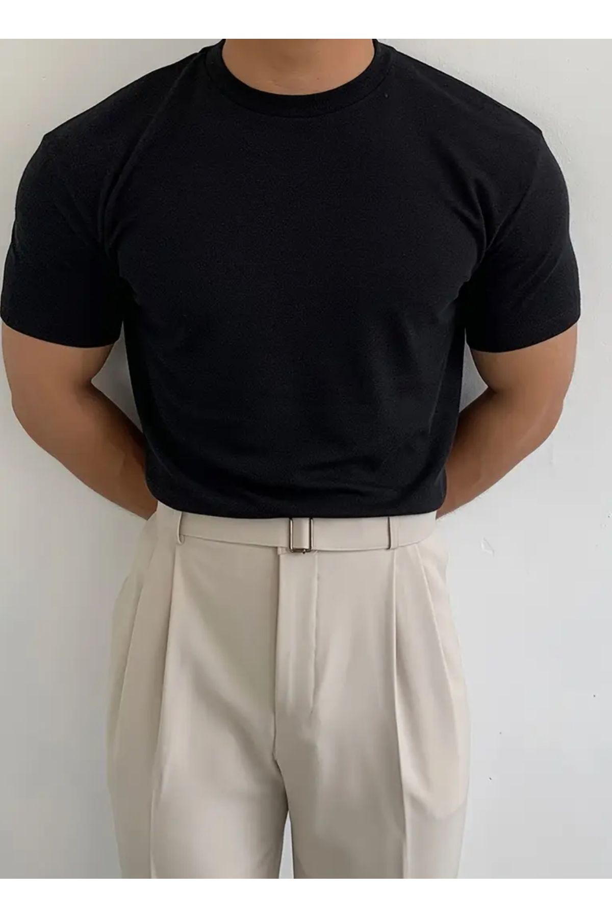 Butik Ross relaxed fit basic tişört