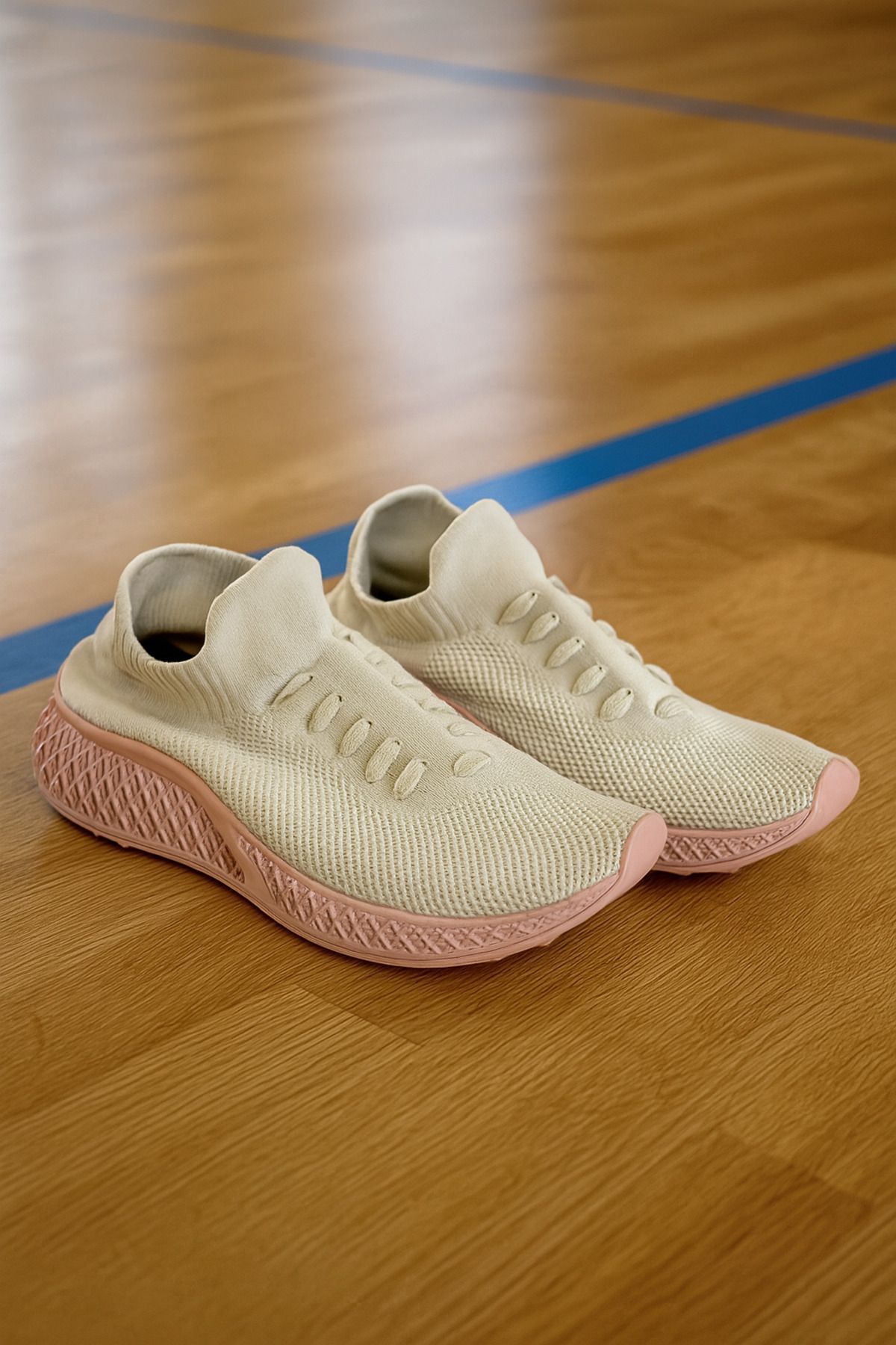 Scrooll AXİVON KADIN TRİKO PEMBE SPOR,YÜRÜYÜŞ AYAKKABISI