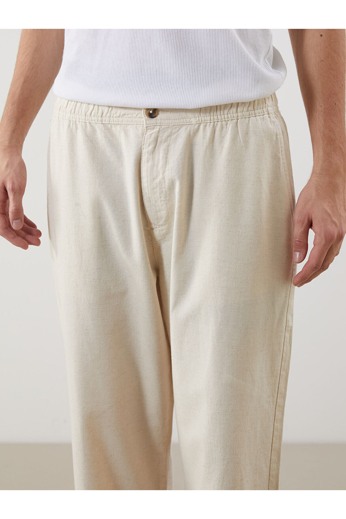 LC Waikiki New Season Comfortable Fit Men's Trousers with Elastic