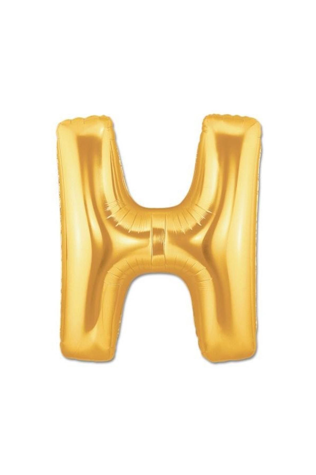 CONAHOME Altın Sarısı Folyo Harf Balon 1 Metre