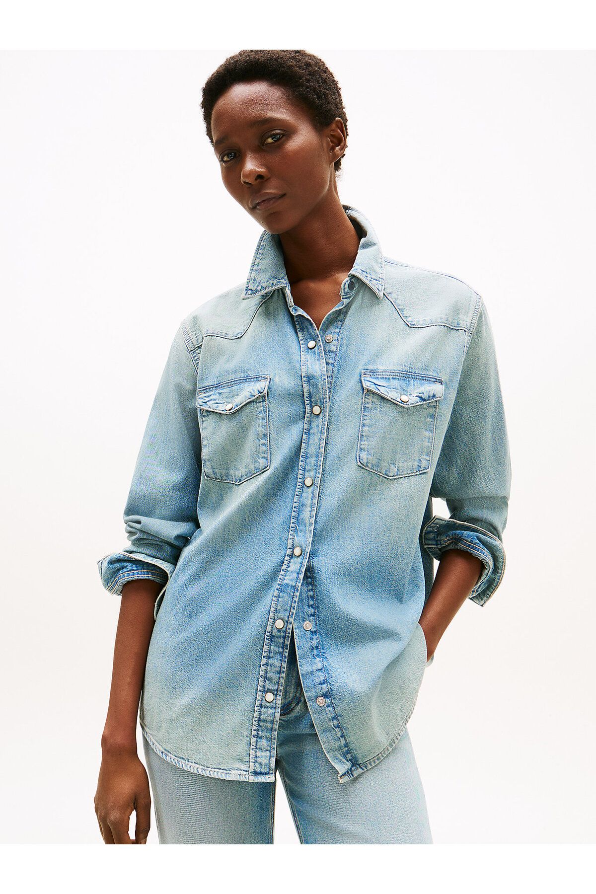 Tommy Hilfiger Relaxed Fit Denim Shirt