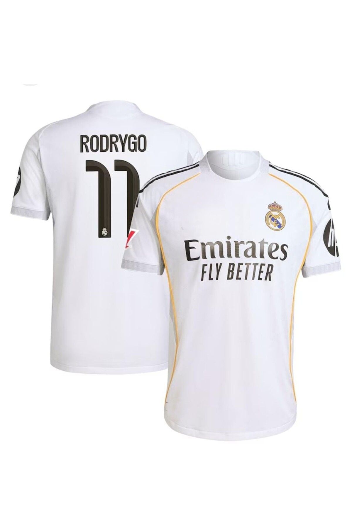Tesbih Dünyası R'eal M'adrid 2025/26 Yeni Sezon Rodrygo İç Saha Futbol Forması