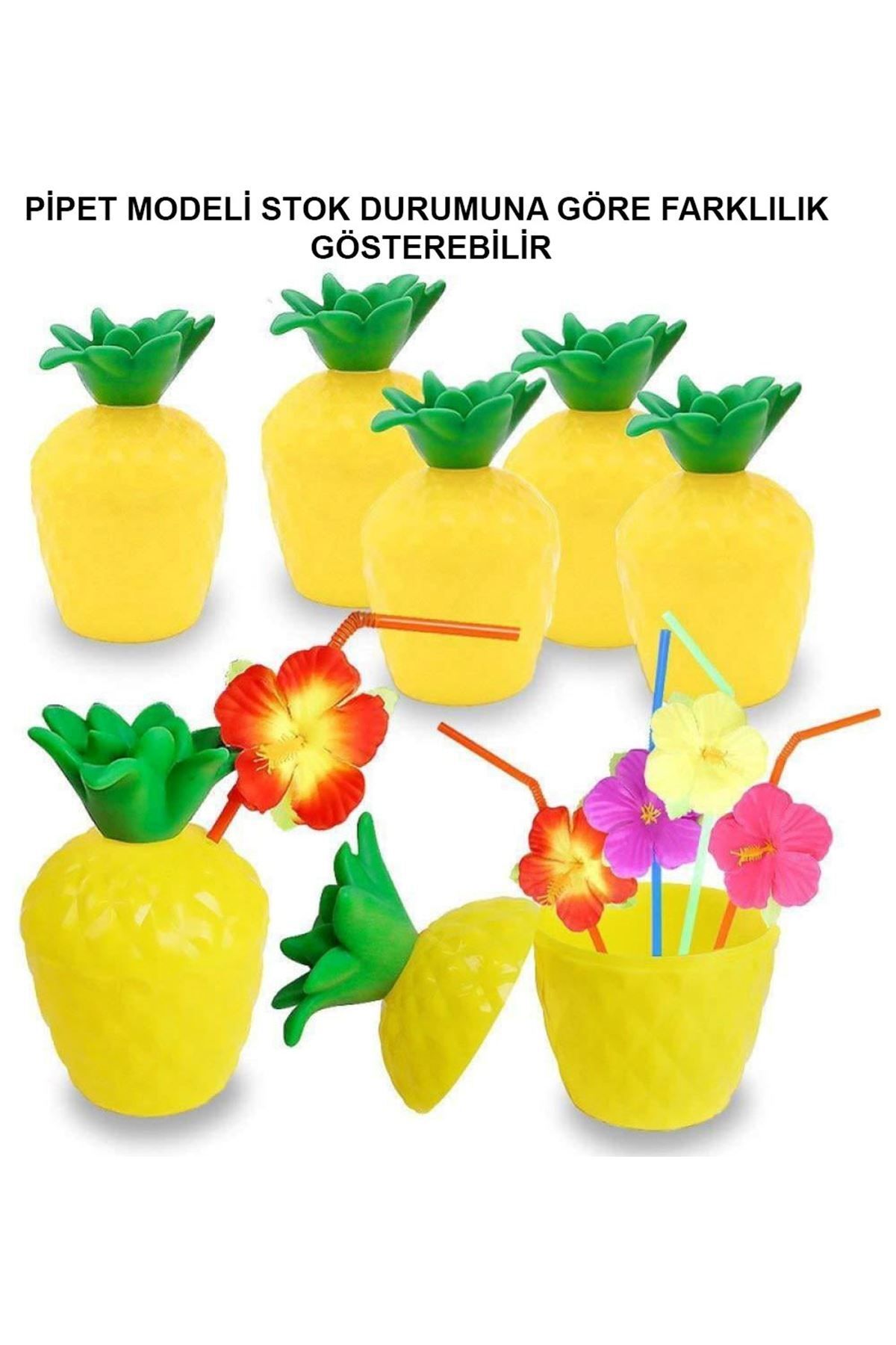 CONAHOME Ananas Pipetli Bardak