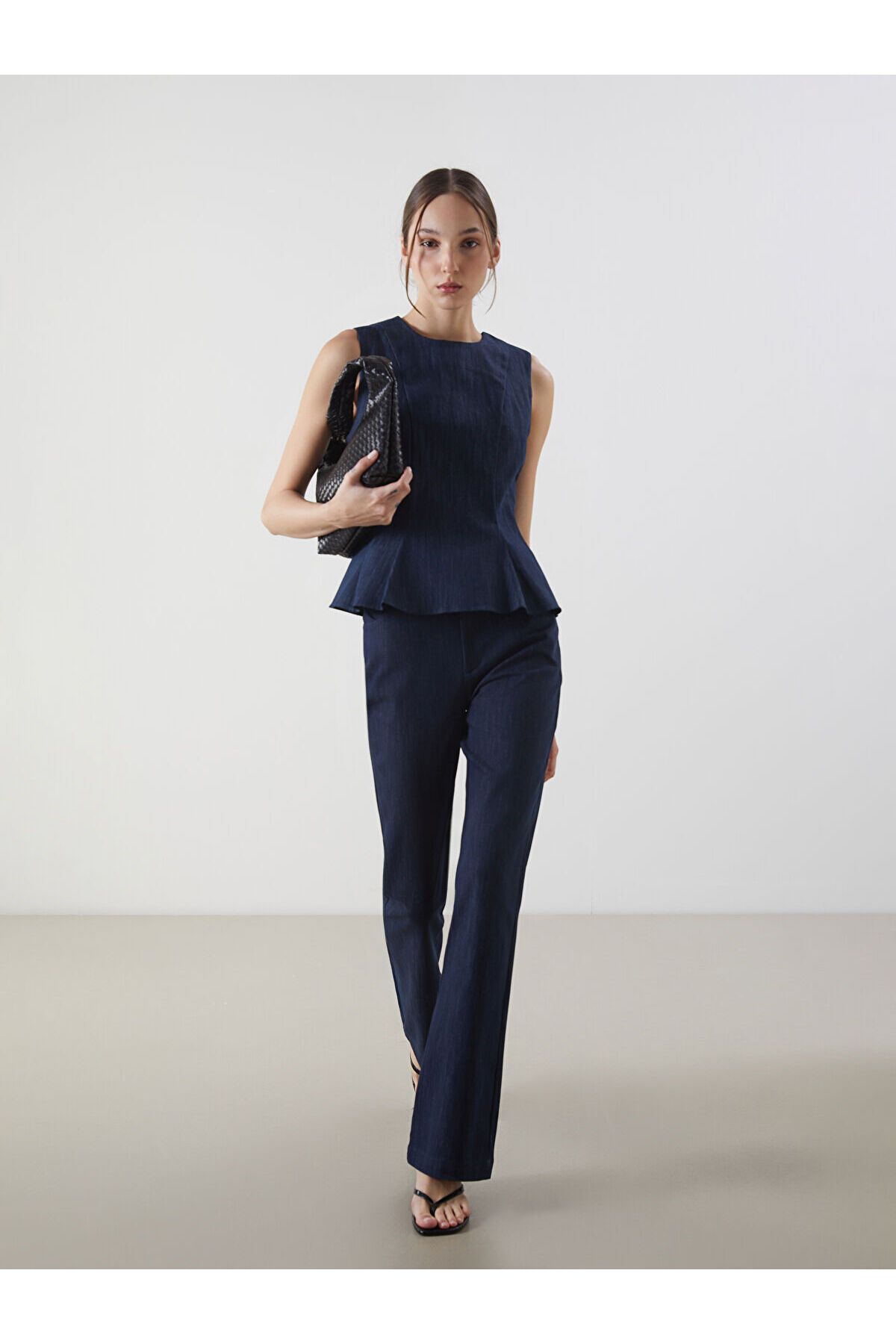LC Waikiki Dar Fit İspanyol Paça Kadın Pantolon