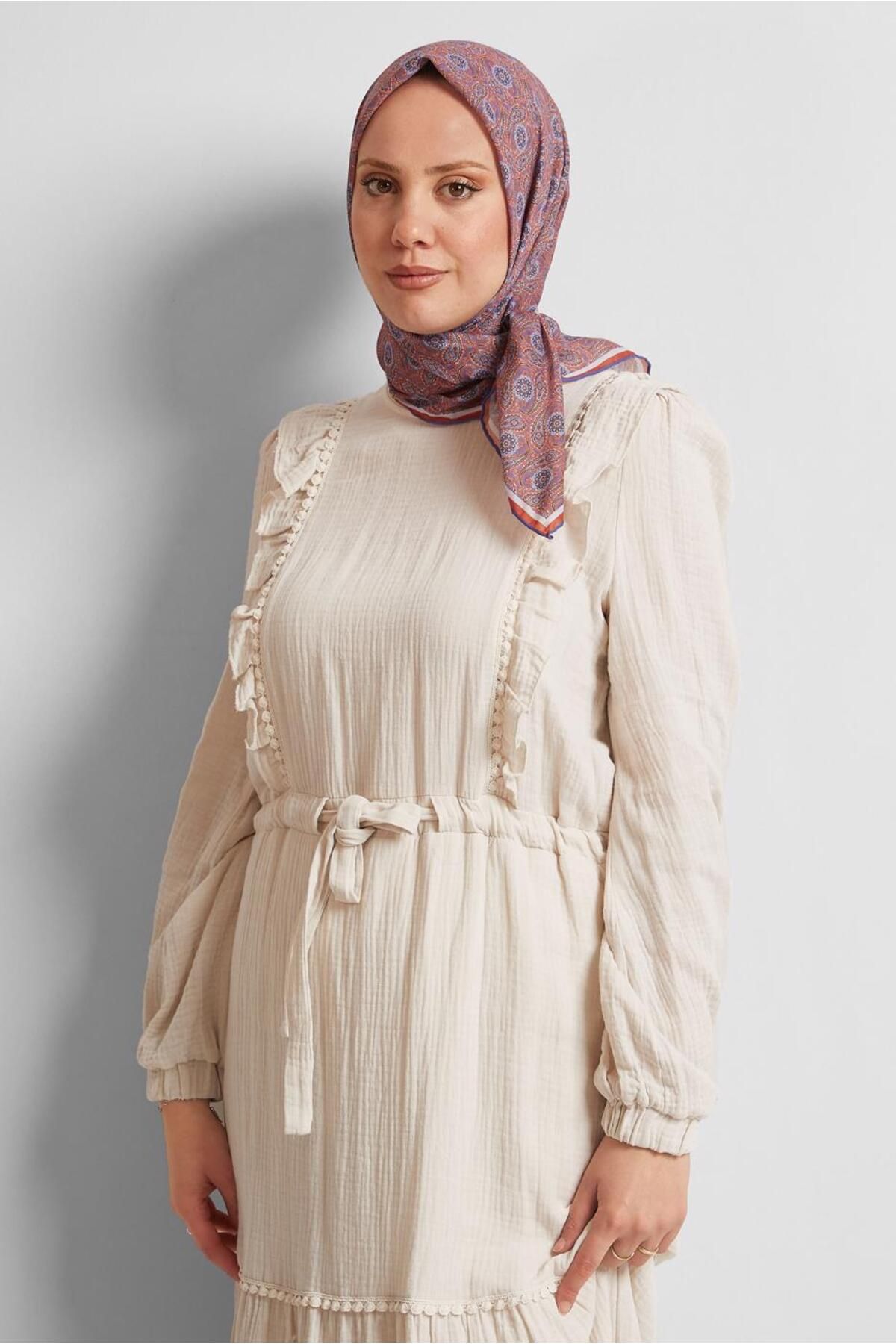 Alvina ALVİNA DESENLİ EŞARP 8534