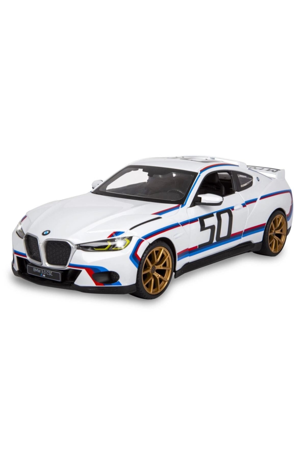 artisania Rastar 1/14 F/F BMW 3.0 CSL 2.4GHZ Işıklı Uzaktan Kumandalı Araba