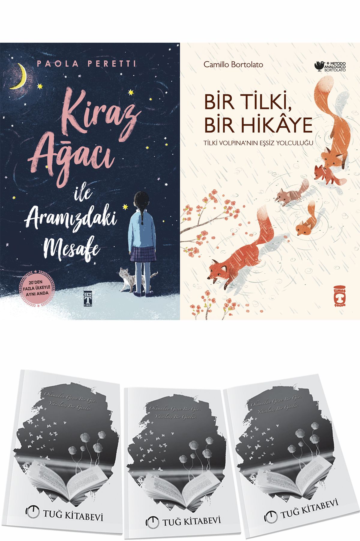 Genç Timaş Kiraz Ağacı İle Aramızdaki Mesafe ve Bir Tilki Bir Hikaye + Hediyeli