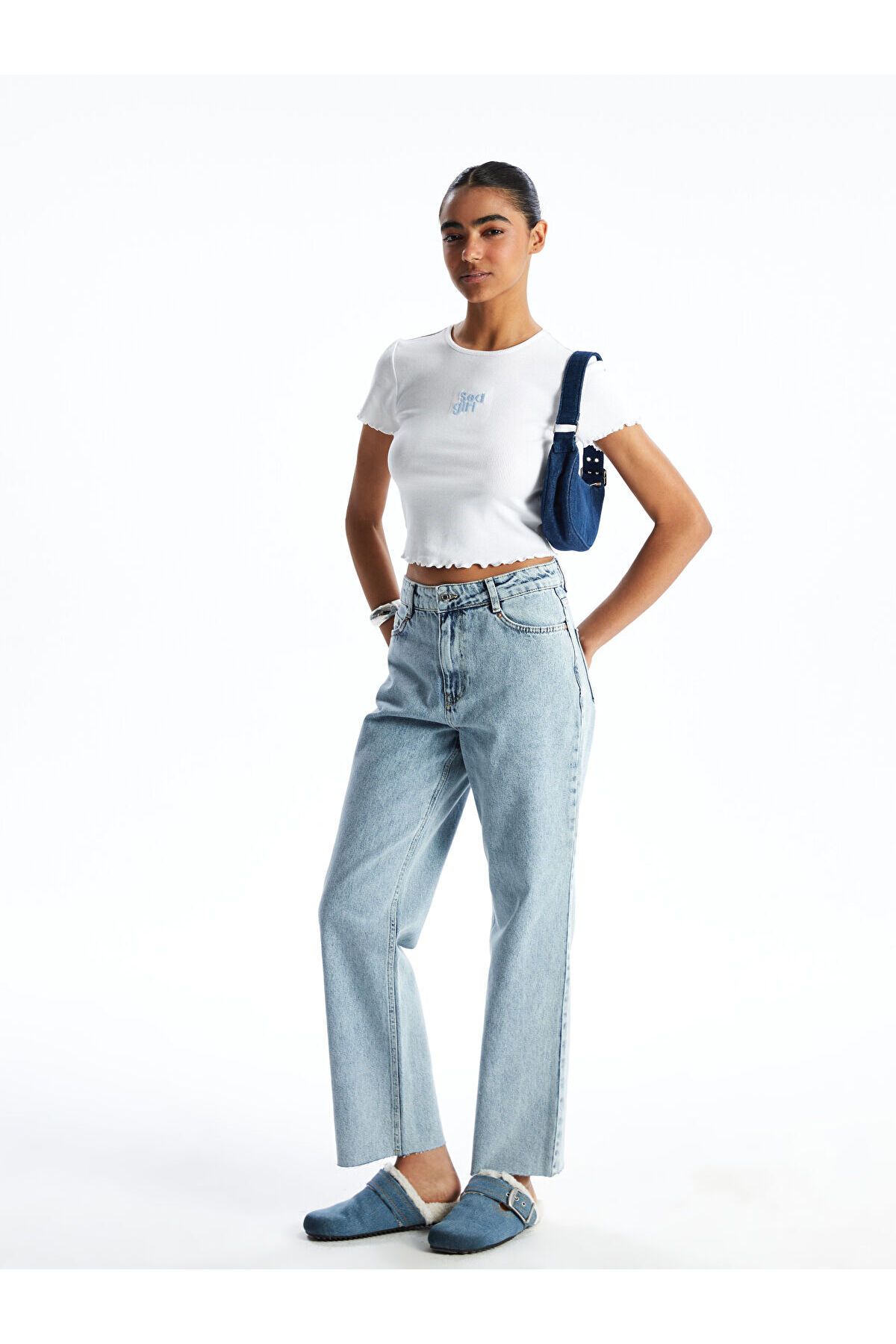 LC Waikiki Wideleg Kadın Jean Pantolon
