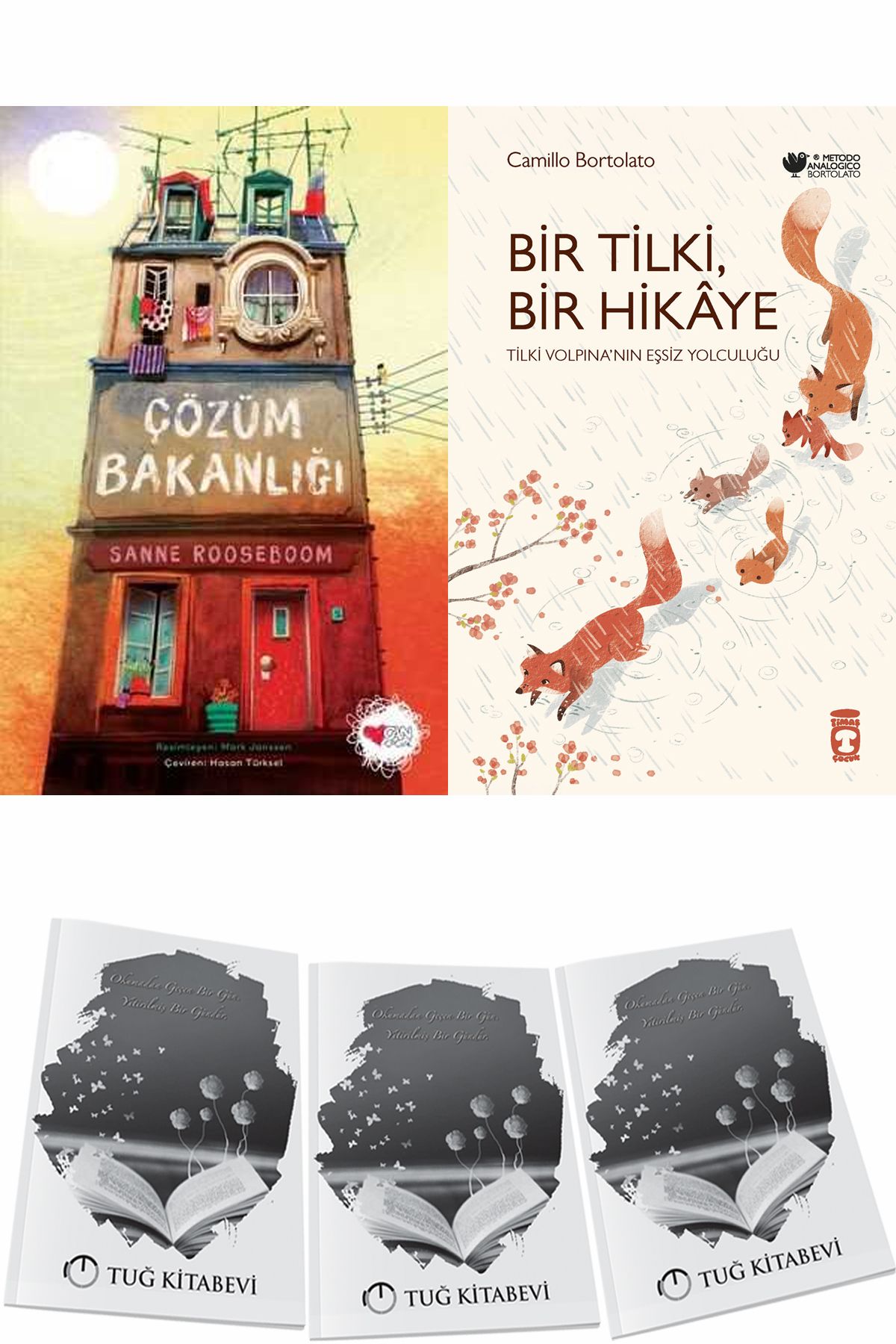 Can Yayınları Çözüm Bakanlığı ve Bir Tilki Bir Hikaye + Hediyeli