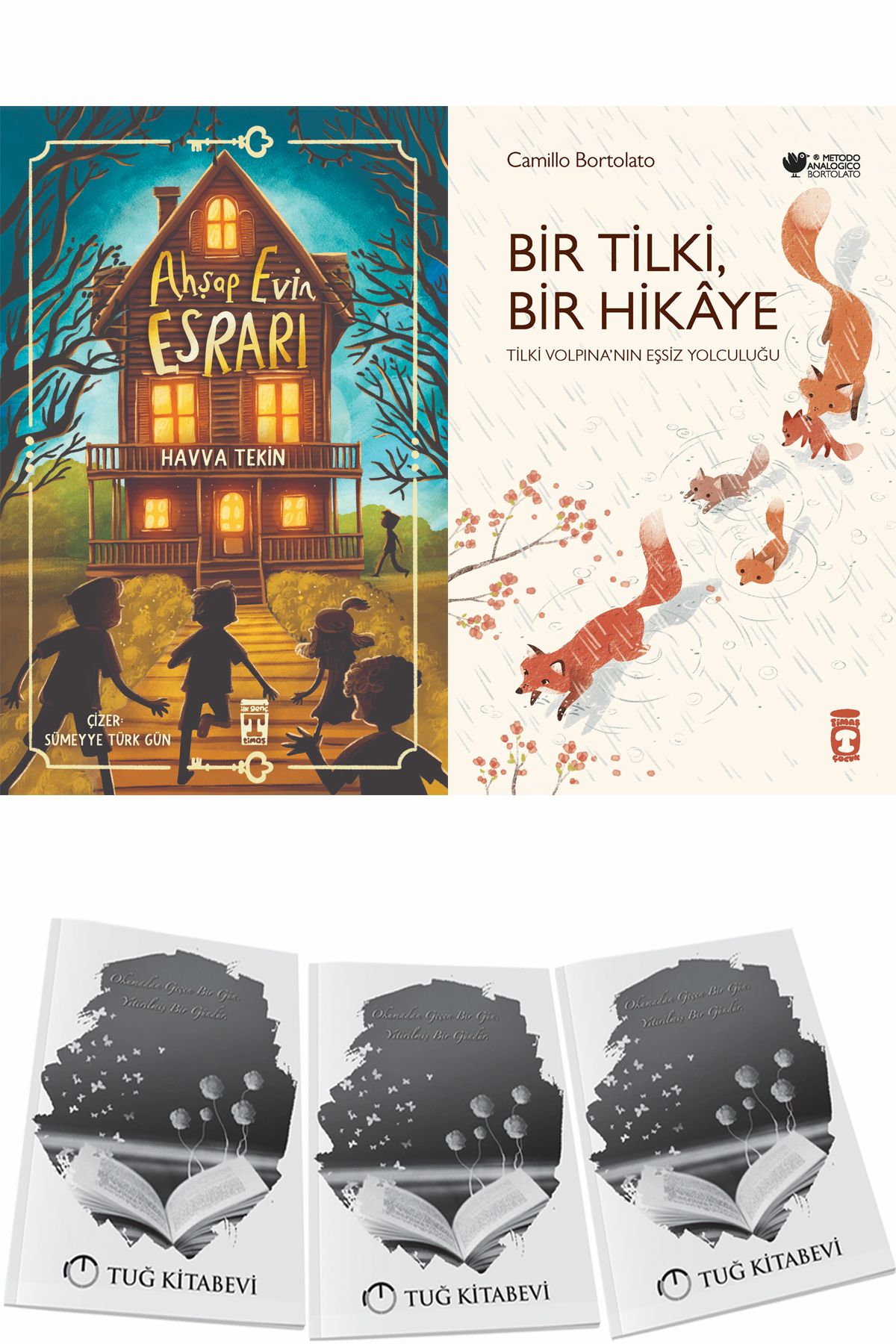 İlk Genç Timaş Ahşap Evin Esrarı ve Bir Tilki Bir Hikaye + Hediyeli