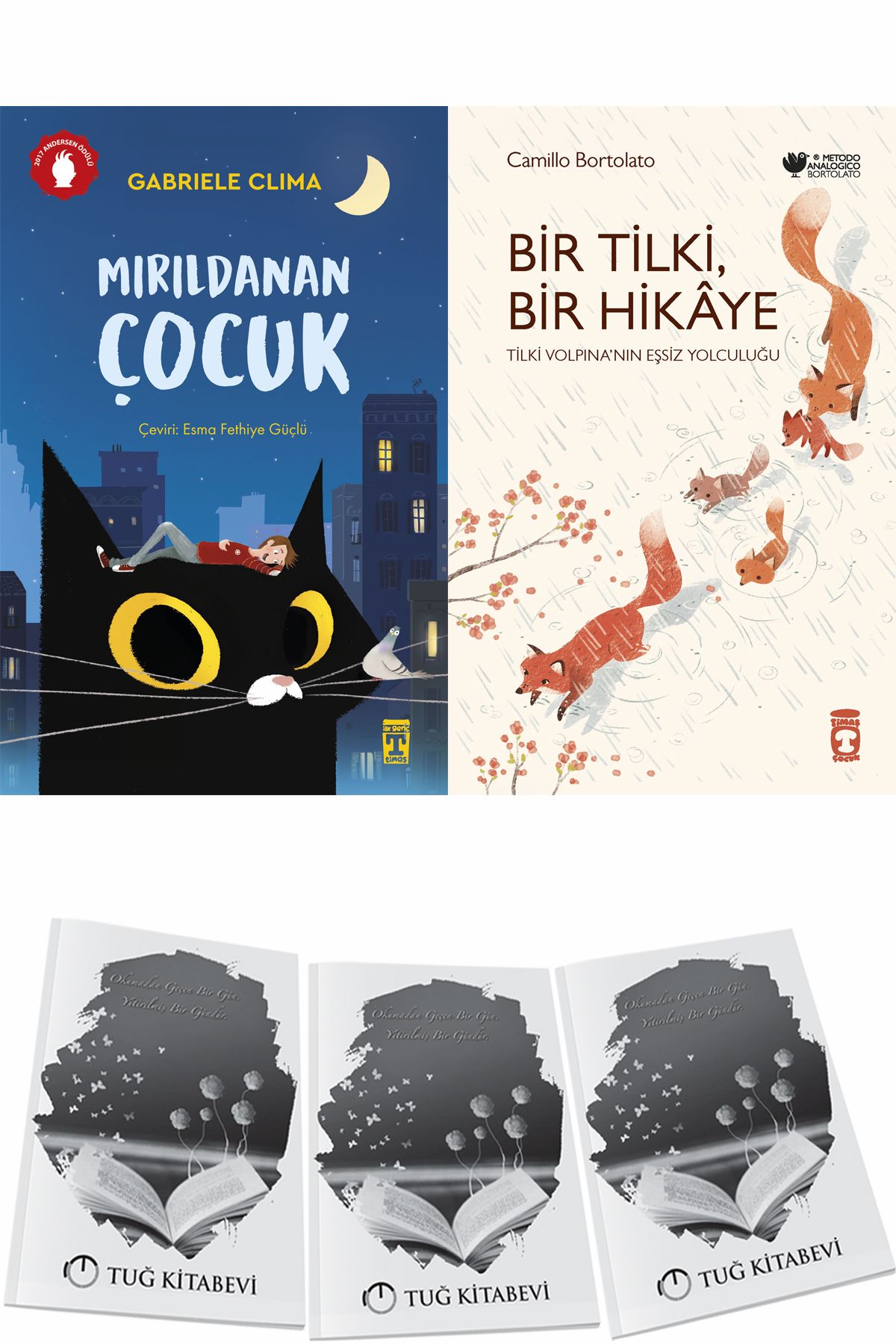 İlk Genç Timaş Mırıldanan Çocuk ve Bir Tilki Bir Hikaye + Hediyeli