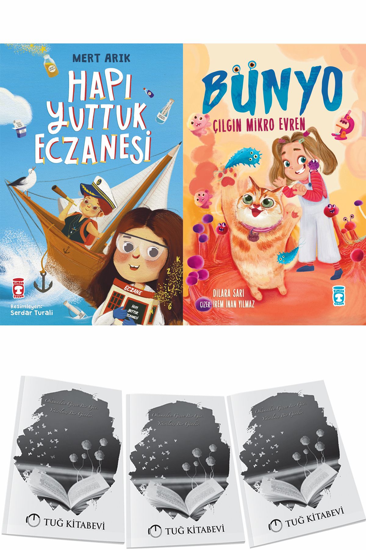 Timaş Çocuk Hapı Yuttuk Eczanesi ve Bünyo Çılgın Mikro Evren + Hediyeli