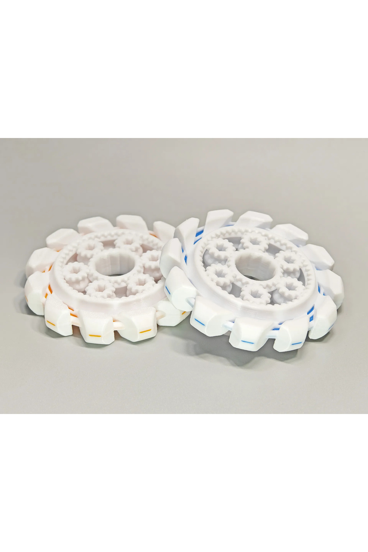 Rueda antiestrés de nueva generación con sistema de engranajes: juguete antiestrés 3D que se puede girar con los dedos y se pueden escribir nombres