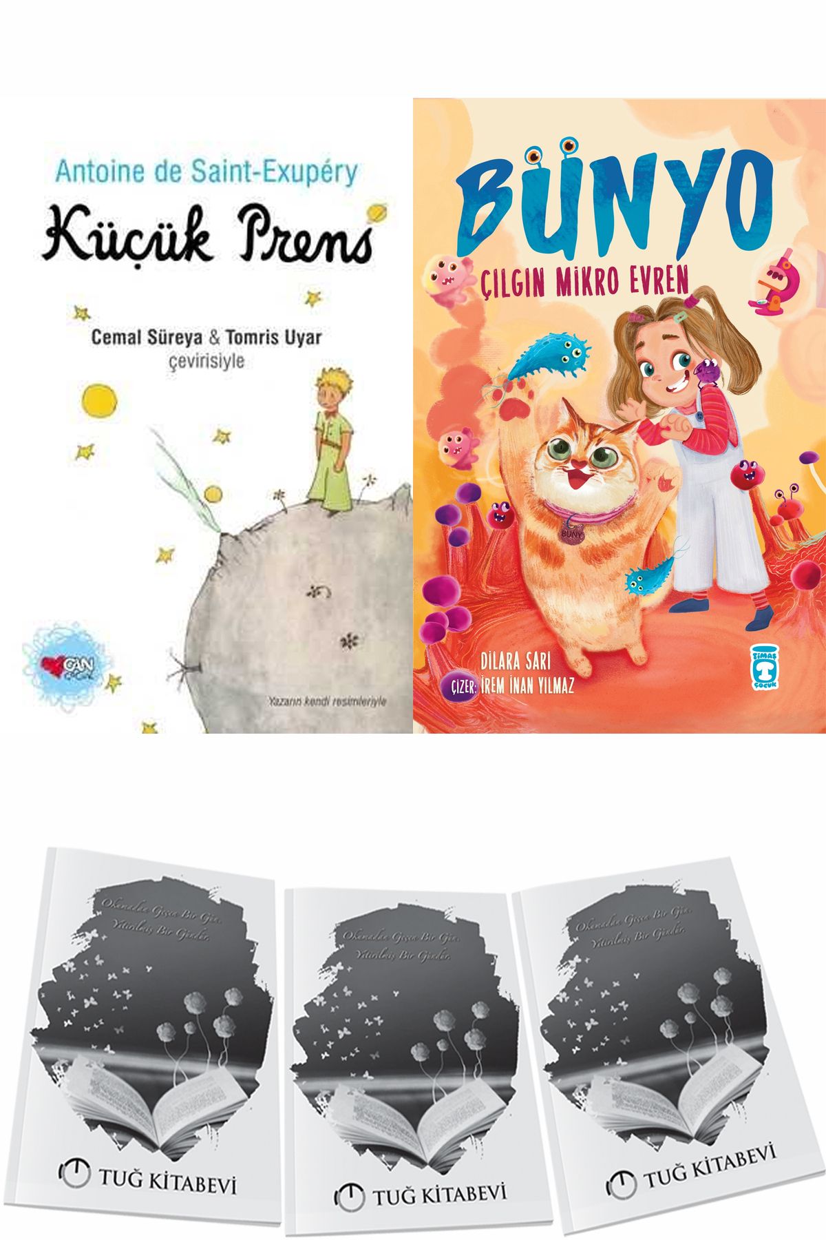 Can Yayınları Küçük Prens ve Bünyo Çılgın Mikro Evren + Hediyeli