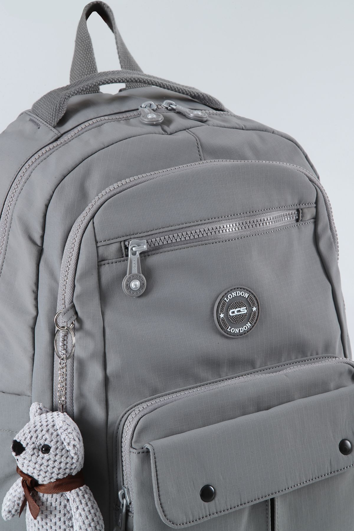 ÇÇS-Ççs 51875 School Backpack – Orthopedic Strap & Multi-Compartment Layout Gray 5