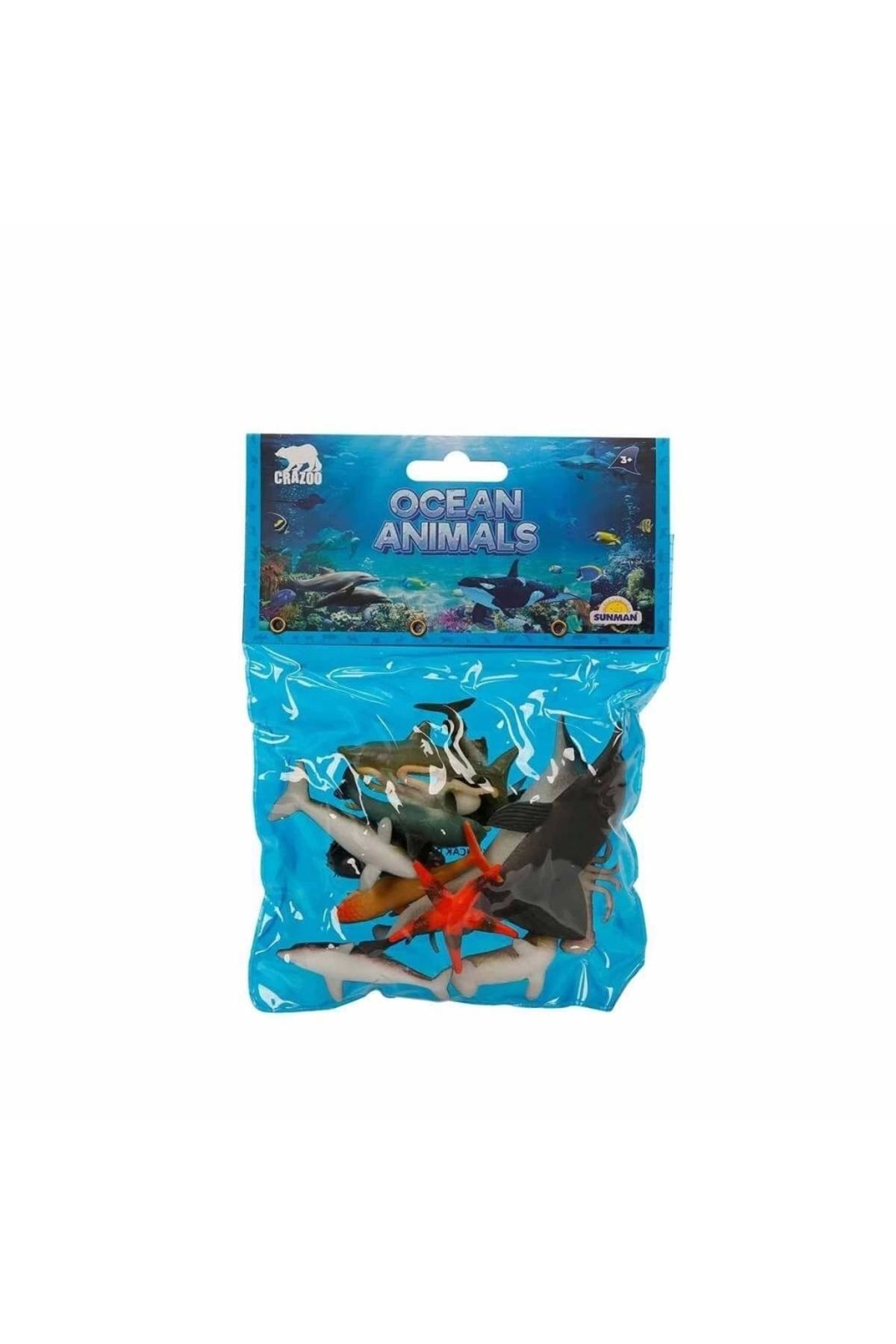 artisania 0704 Okyanus Hayvanları Poşetli Hayvan Oyun Seti
