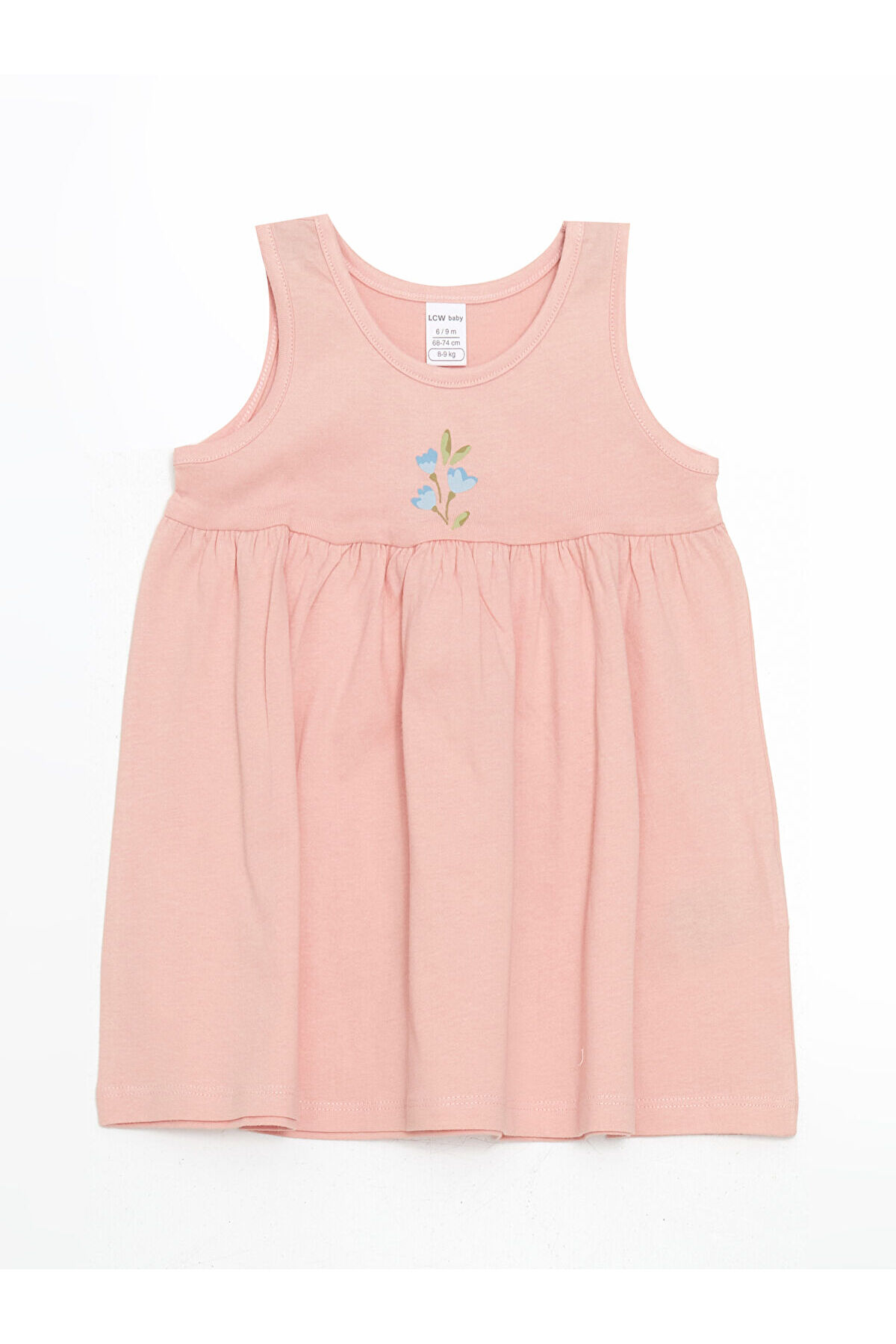 LC Waikiki Freezen Store'dan I Çiçekli Penye Pileli Kız Bebek Elbise 2'li fotoğrafı 2 (önizleme)