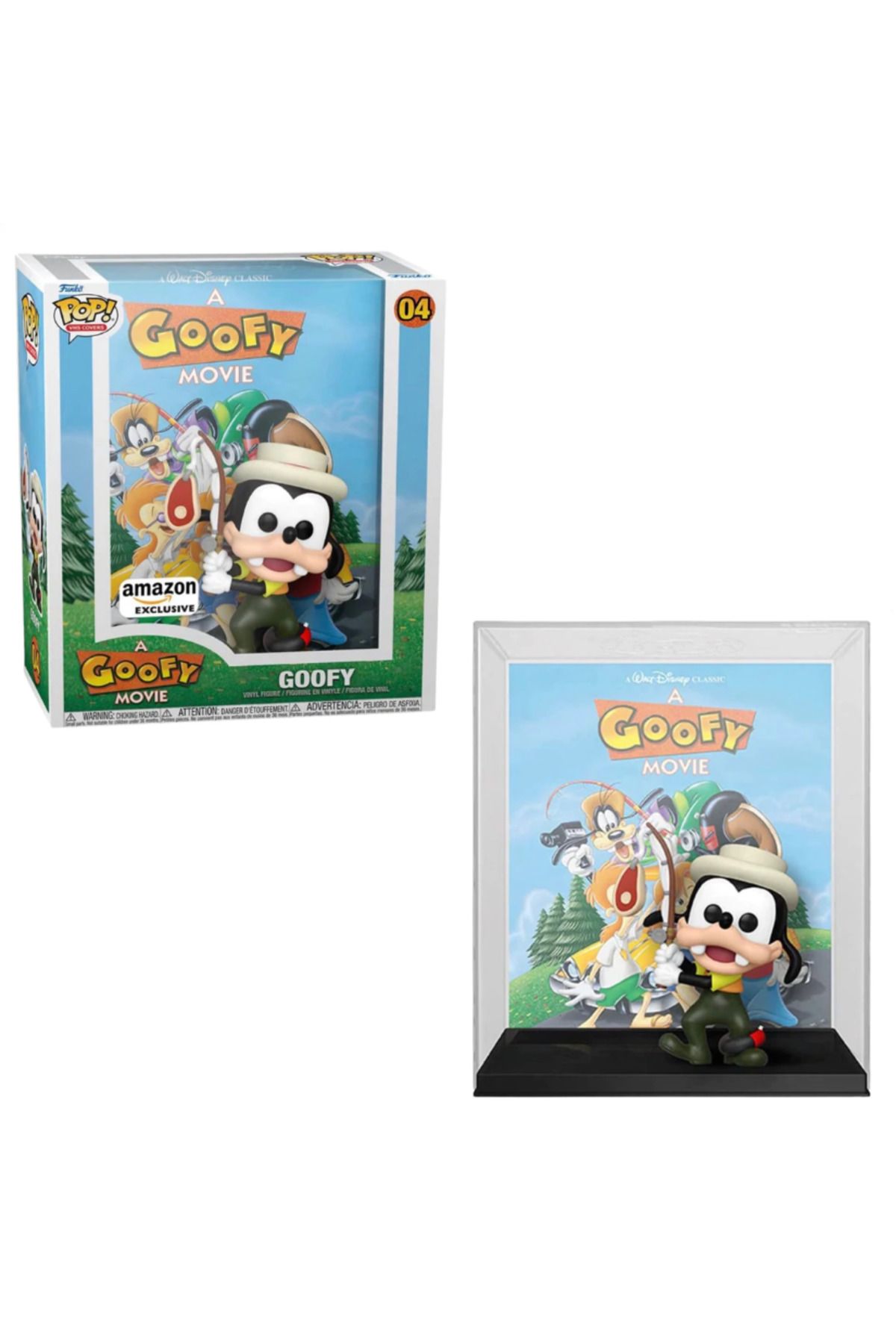 Funko Pop! VHS Cover: Disney- Goofy Movie #04 (Special Edition) Vinyl Figure Amazon Exclusive