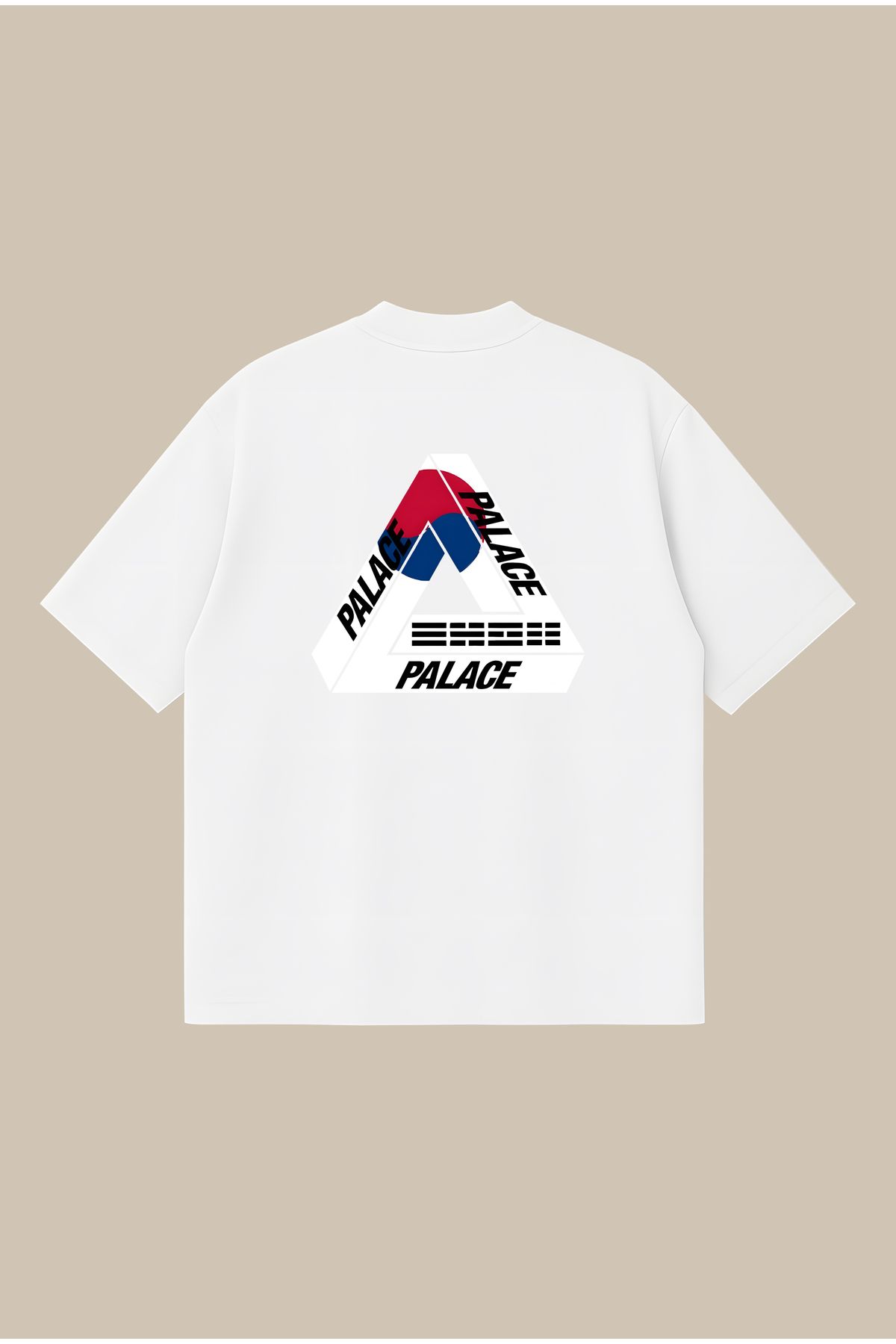 PURE POWER Palace Güney Kore Boxy Fit Oversize Unisex Tshirt – Baskılı Tişört | Streetwear