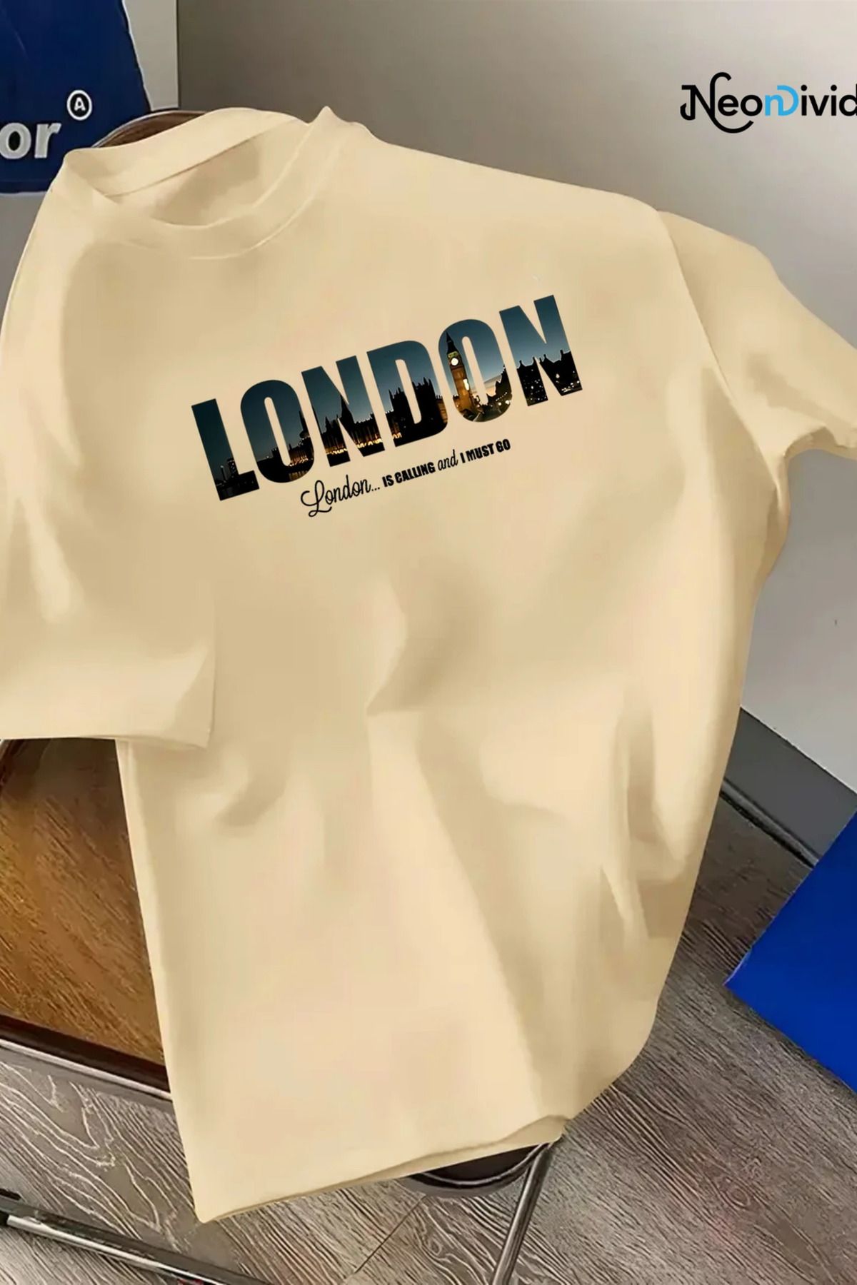 GBRO Landon Baskılı Oversize T-Shirt