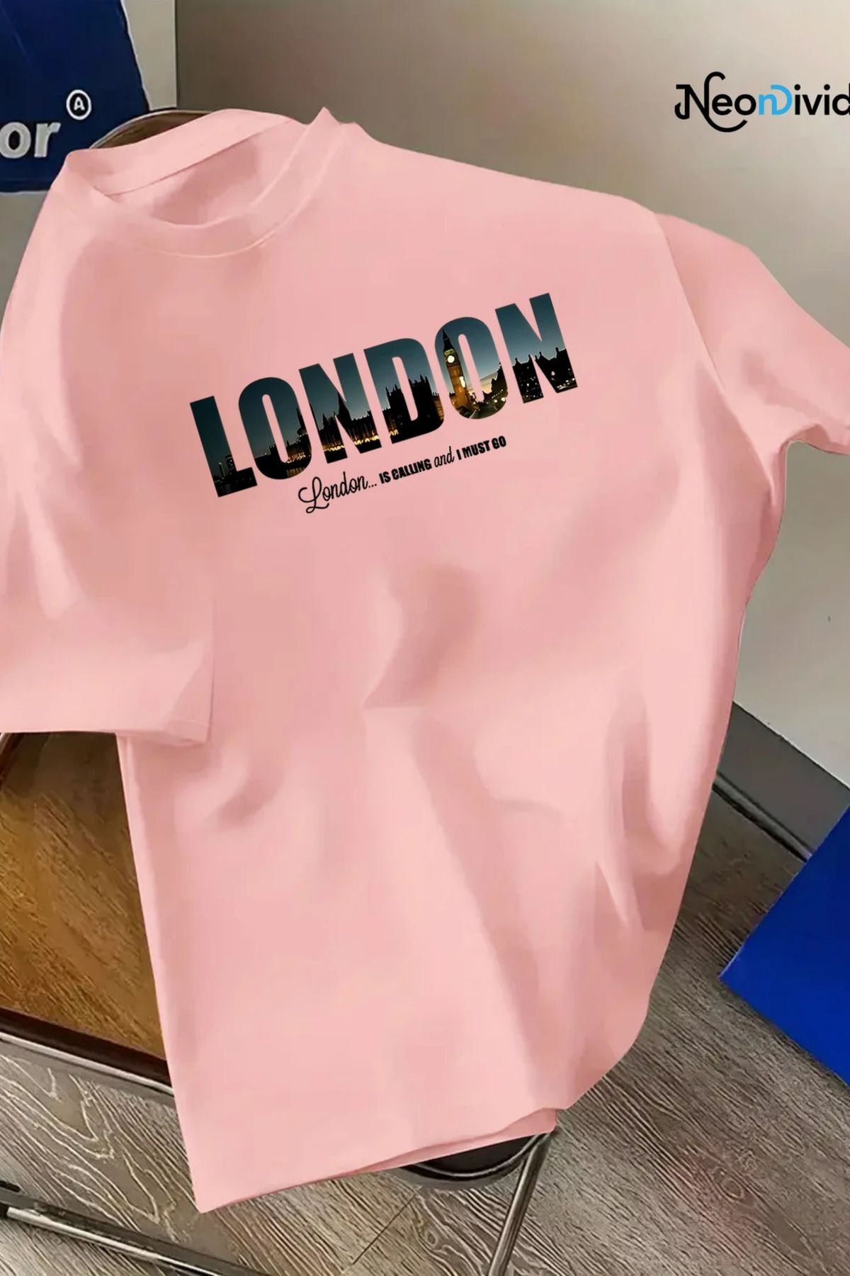 GBRO Landon Baskılı Oversize T-Shirt