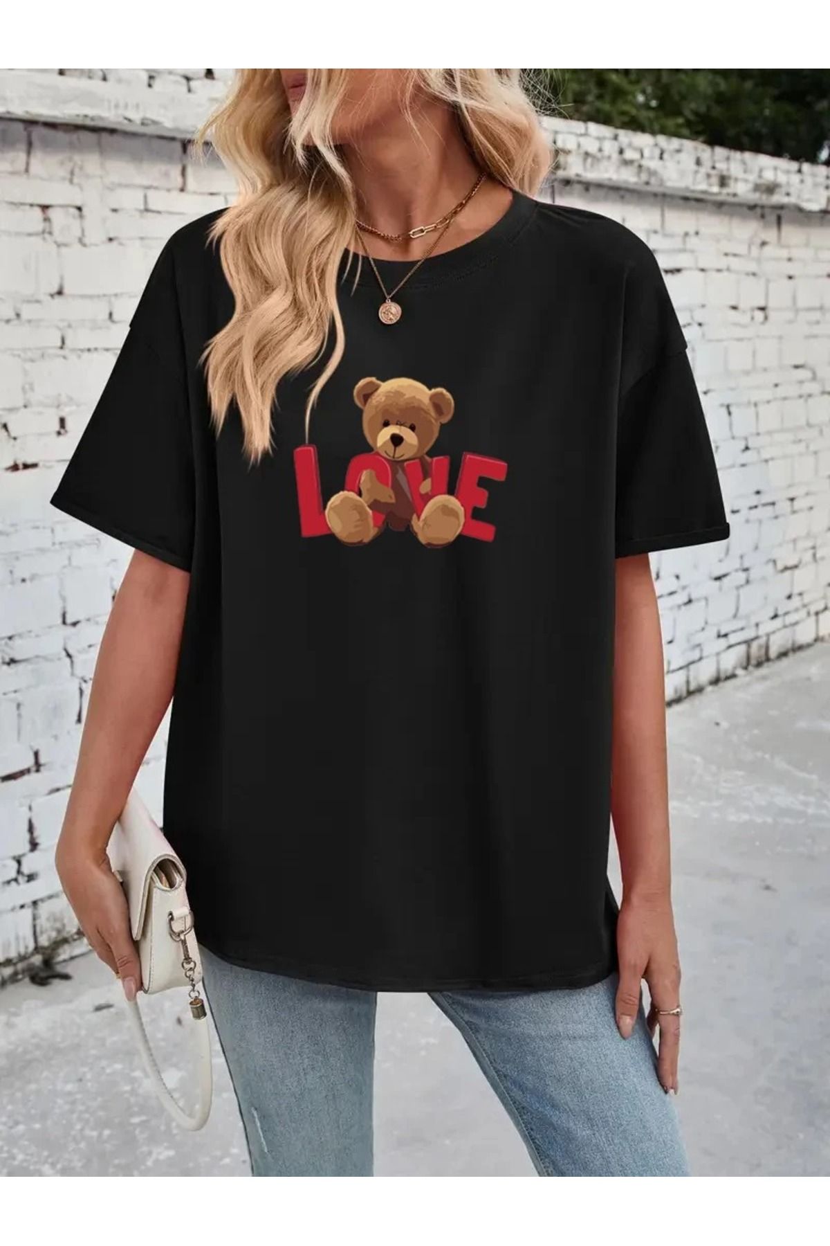 shidumanlar Love Tasarım imzalı Oversize Tshirt